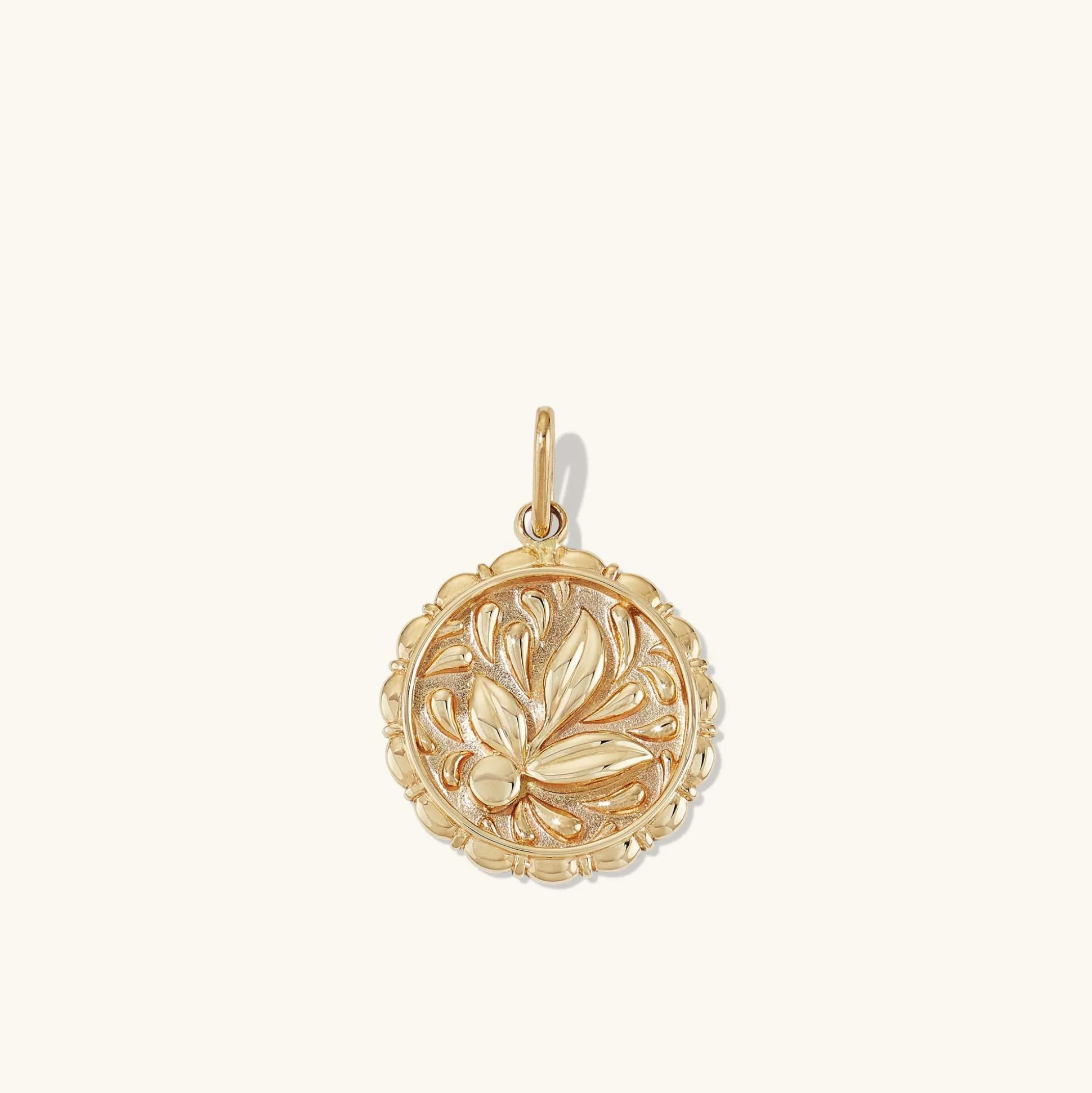 Mejuri Balance: Terra Coin Charm Pendant- Charms | Charms + Pendants