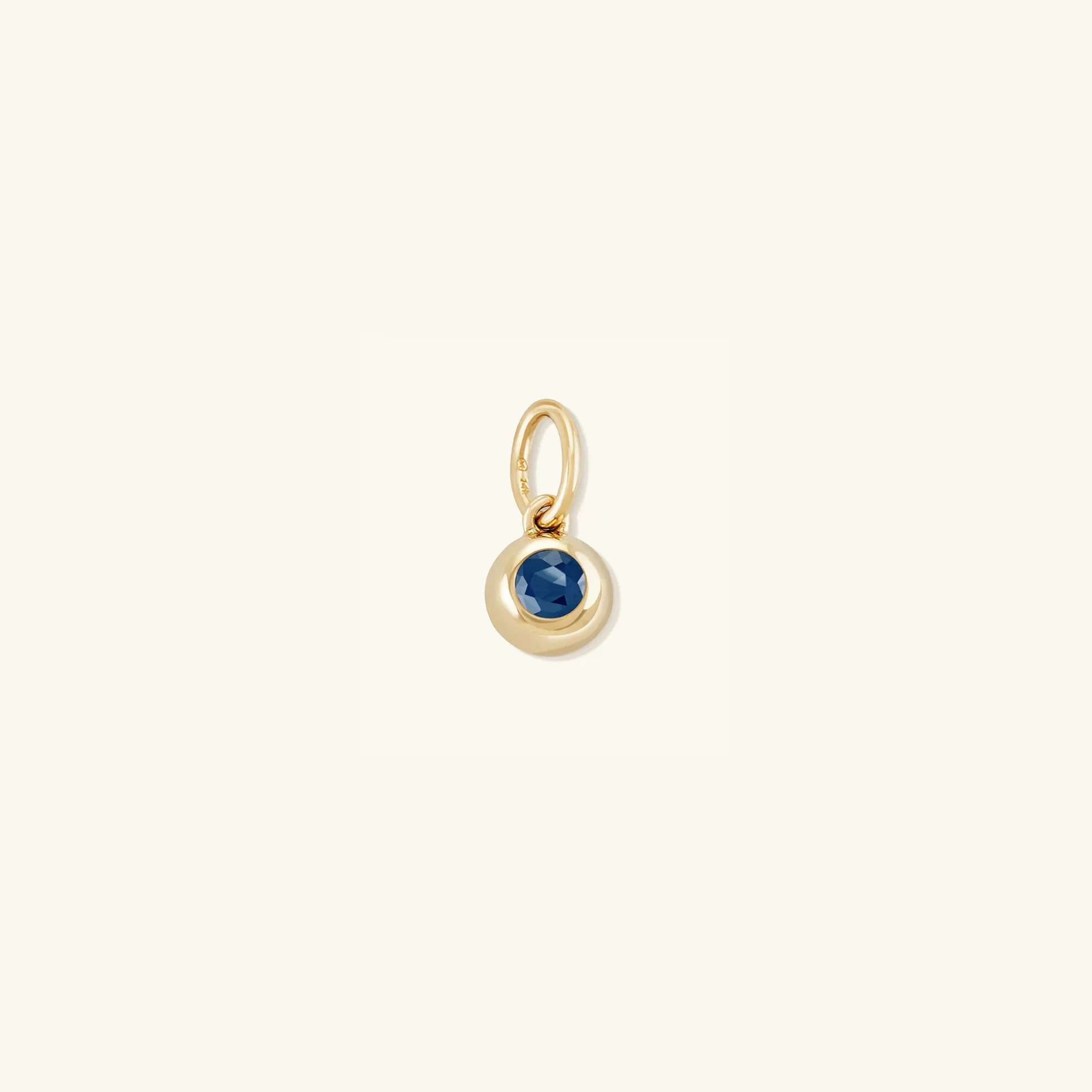 Mejuri Birthstone Sphere Charm- Charms | Charms + Pendants