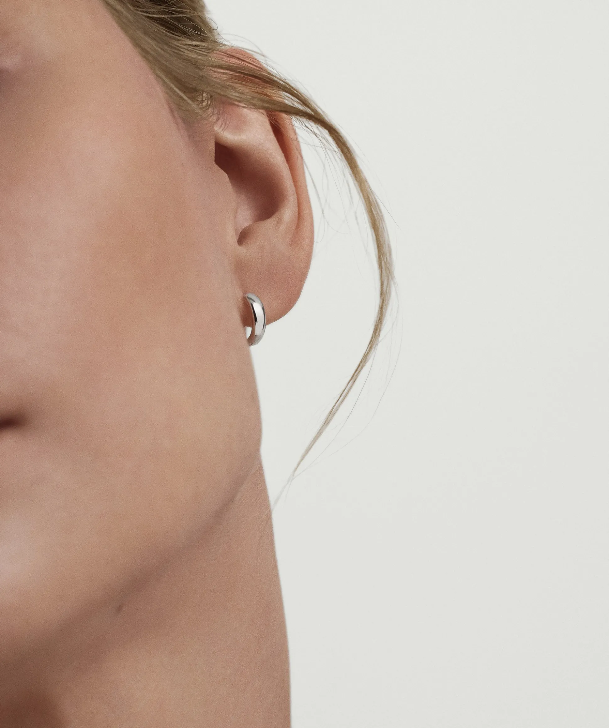 Mejuri Bold Huggie Hoops- Hoop Earrings | Earrings