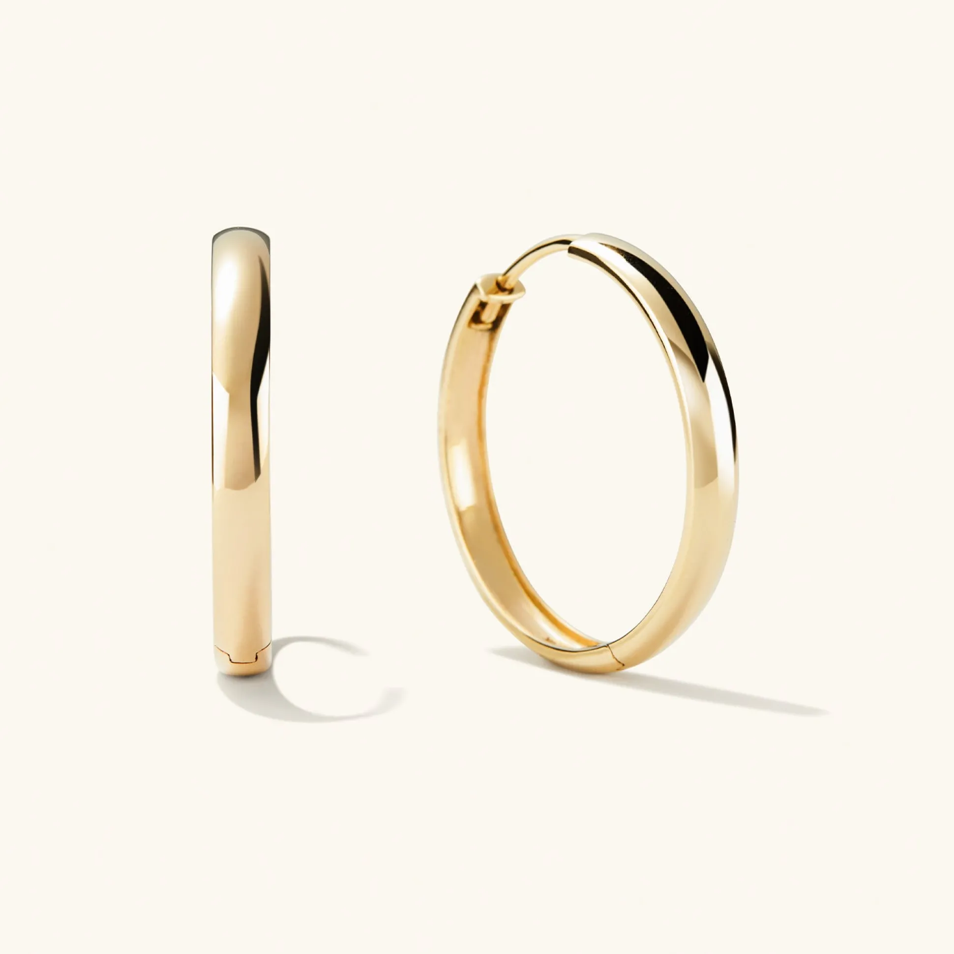 Mejuri Bold Large Hoops- Hoop Earrings | Earrings