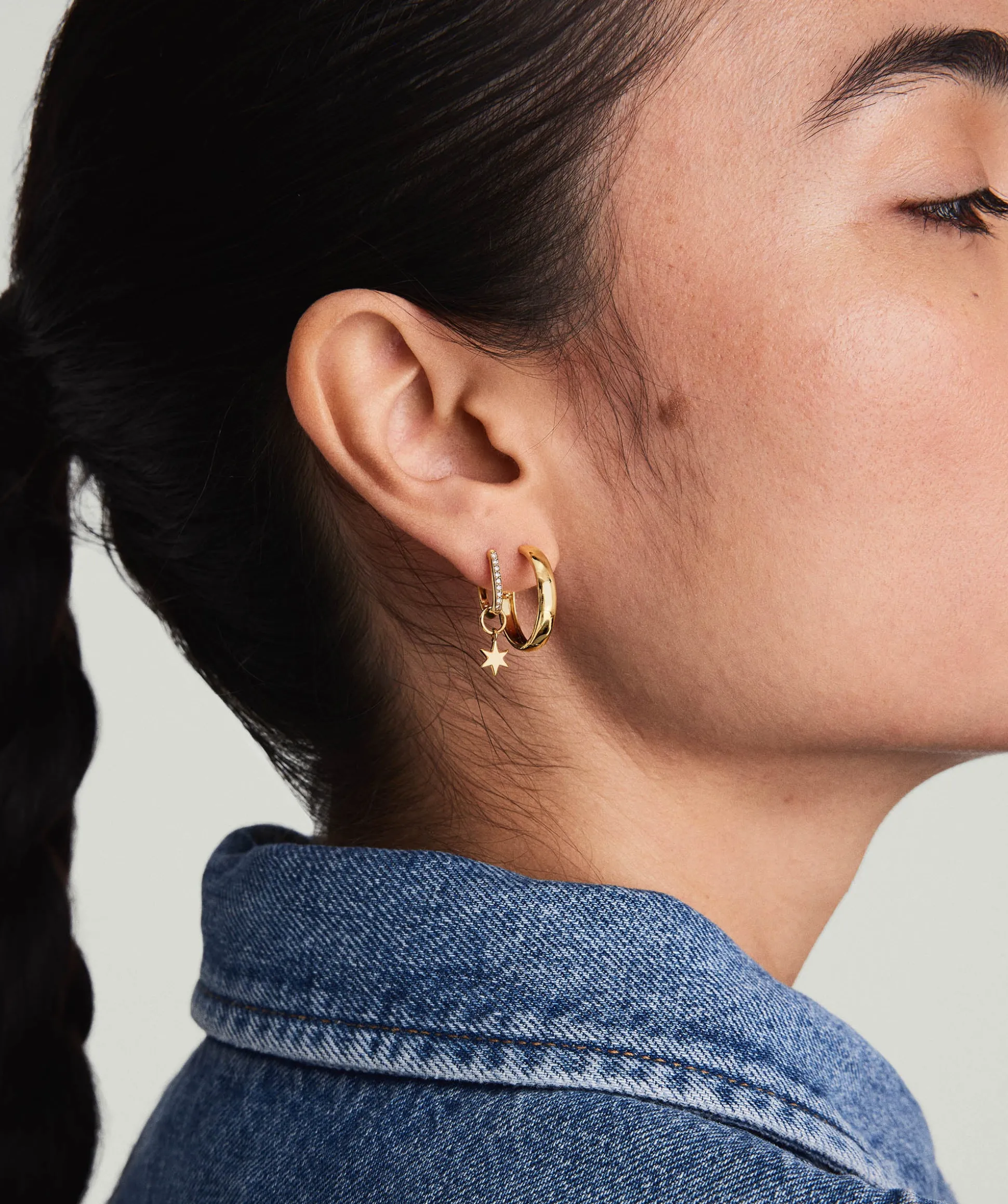 Mejuri Bold Medium Hoops- Hoop Earrings | Earrings