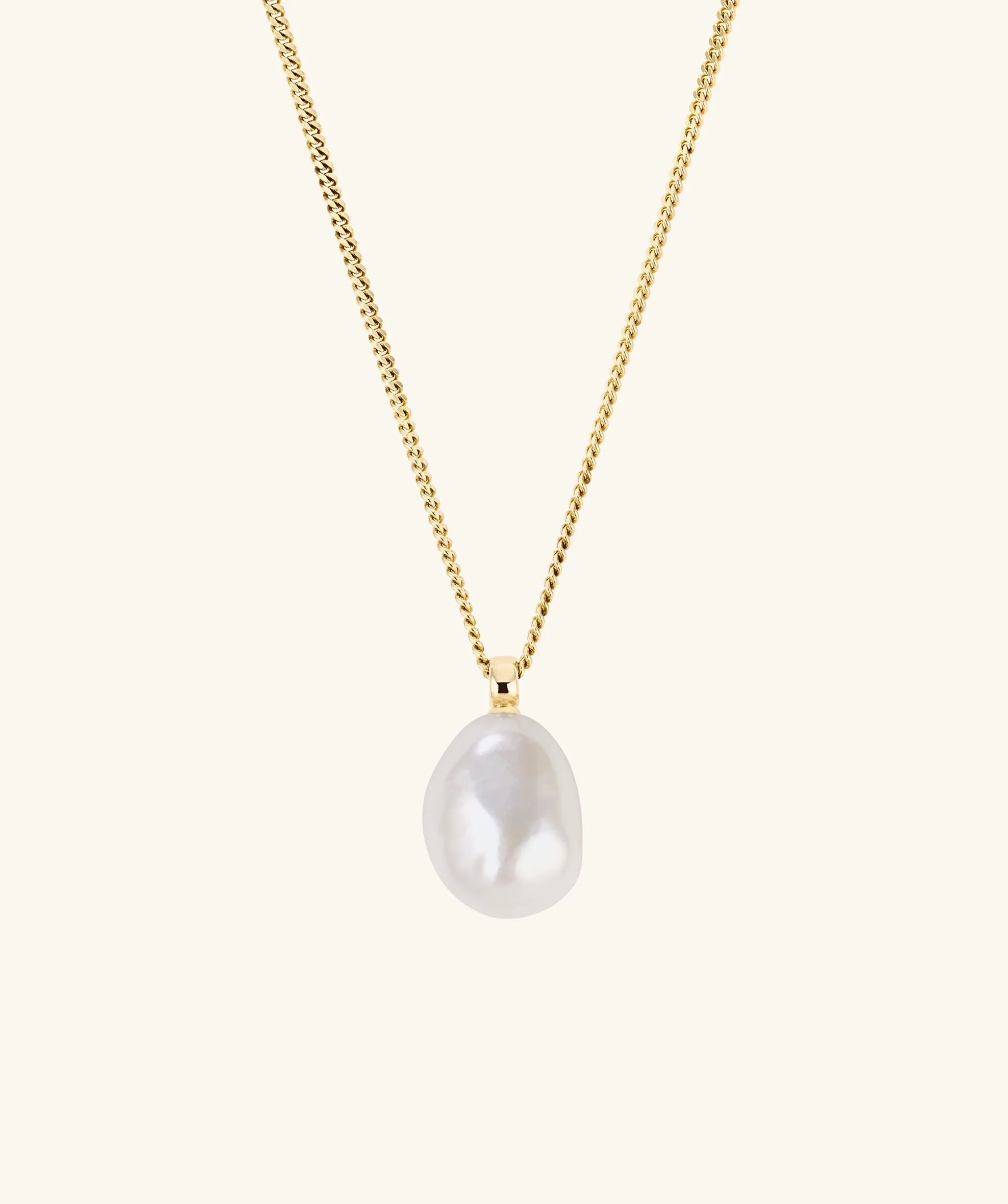 Mejuri Bold Pearl Pendant Necklace- Pendant Necklaces | Necklaces