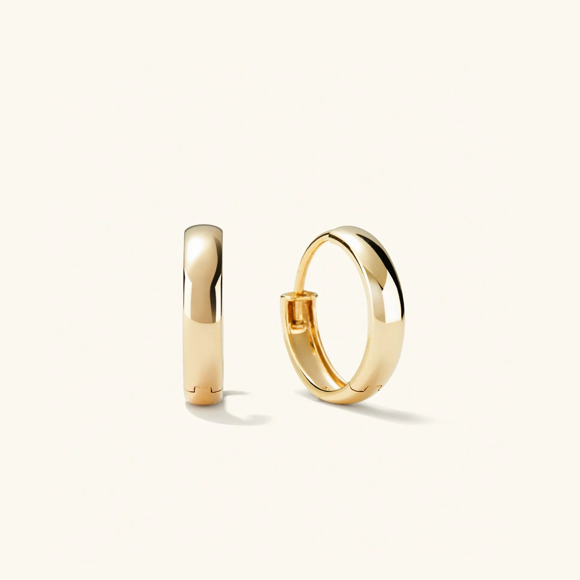 Mejuri Bold Small Hoops- Hoop Earrings | Earrings