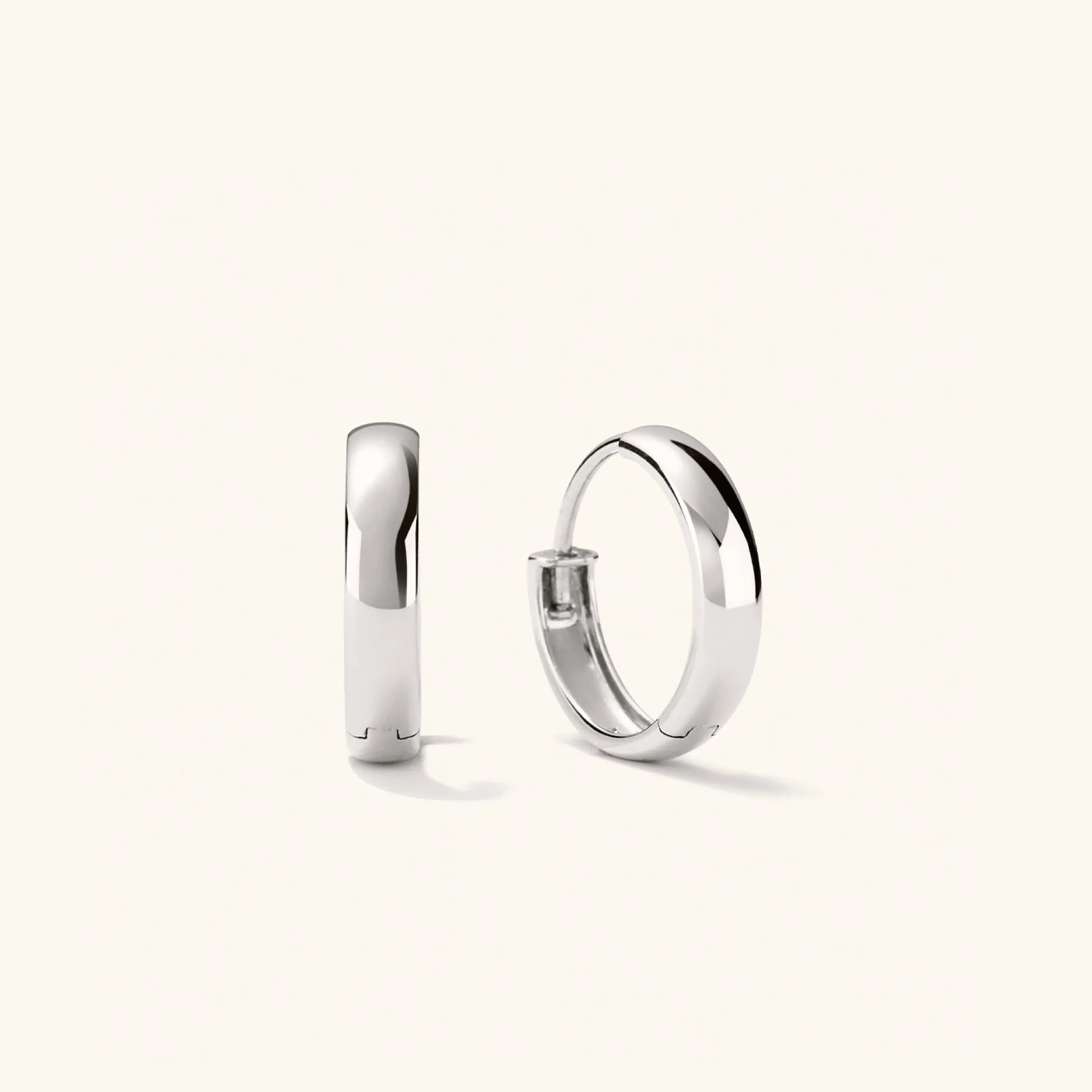 Mejuri Bold Small Hoops- Hoop Earrings | Earrings