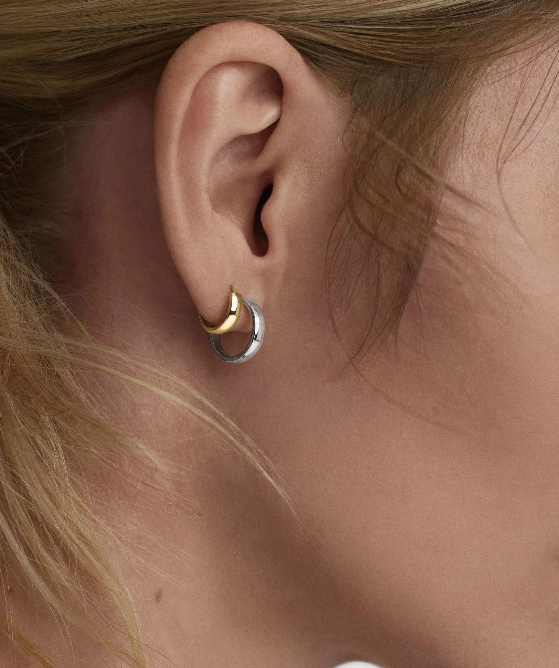 Mejuri Bold Small Hoops- Hoop Earrings | Earrings