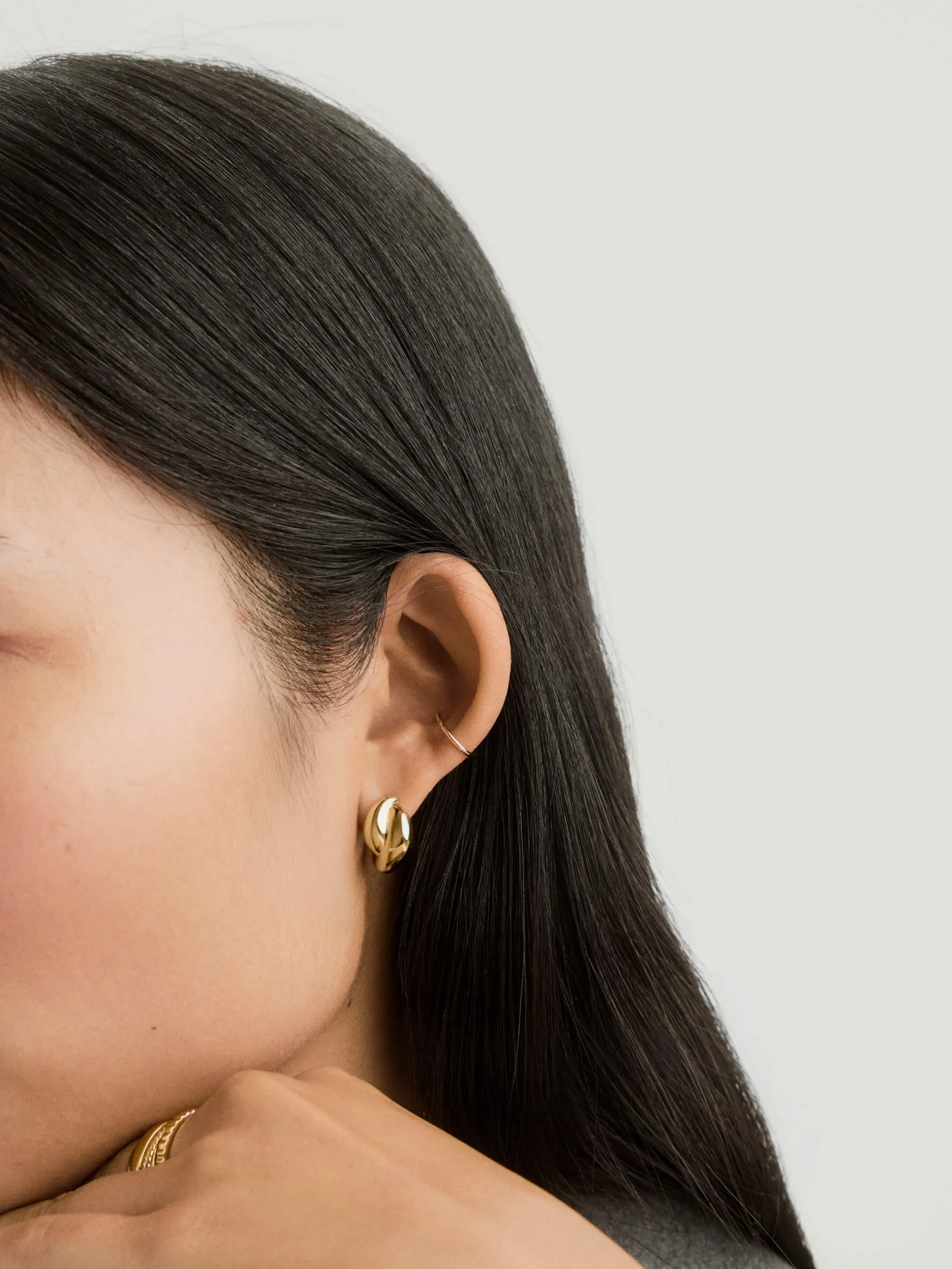 Mejuri Brioche Hoops- Earrings