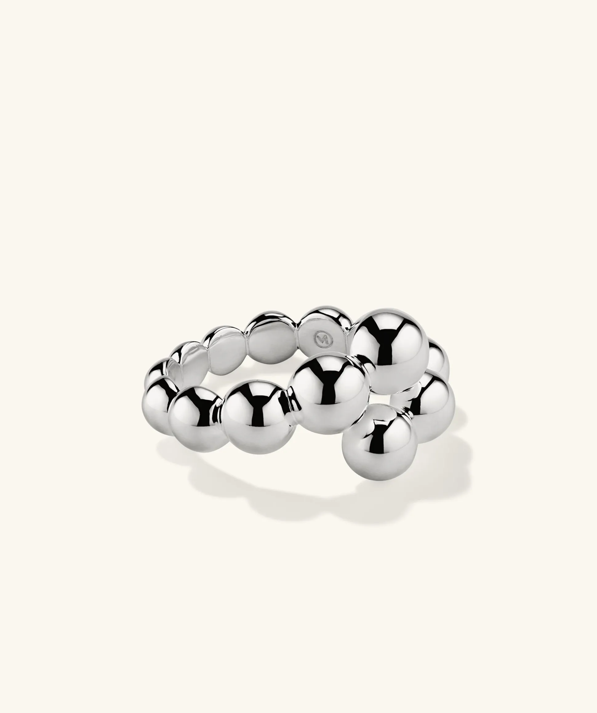 Mejuri Bubble Sphere Bypass Ring- Statement Rings | Rings