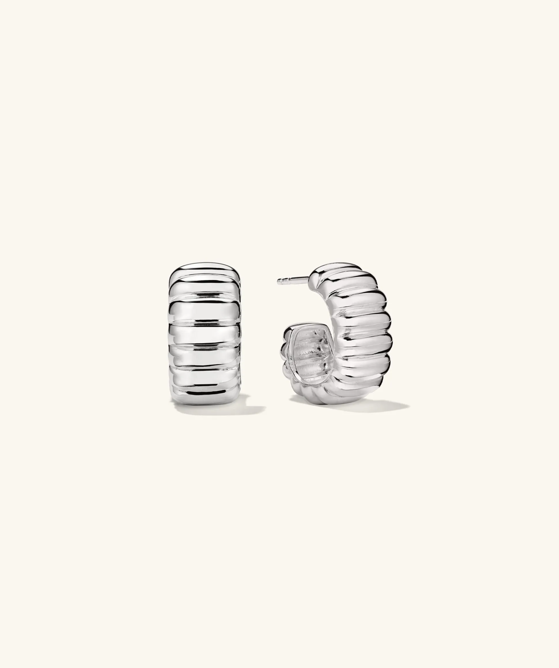 Mejuri Charlotte Bold Hoops- Hoop Earrings | Earrings