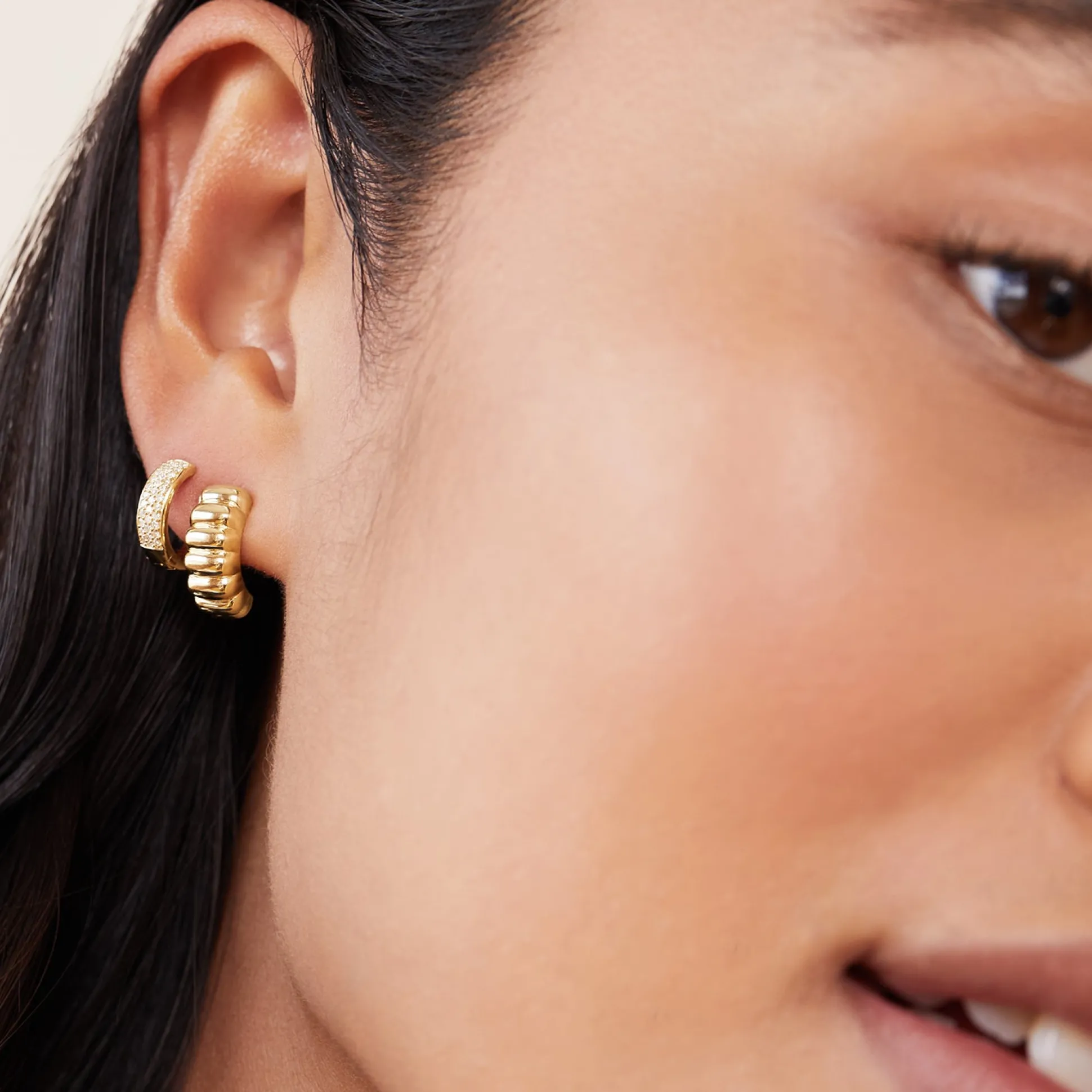 Mejuri Charlotte Hoops- Hoop Earrings | Earrings