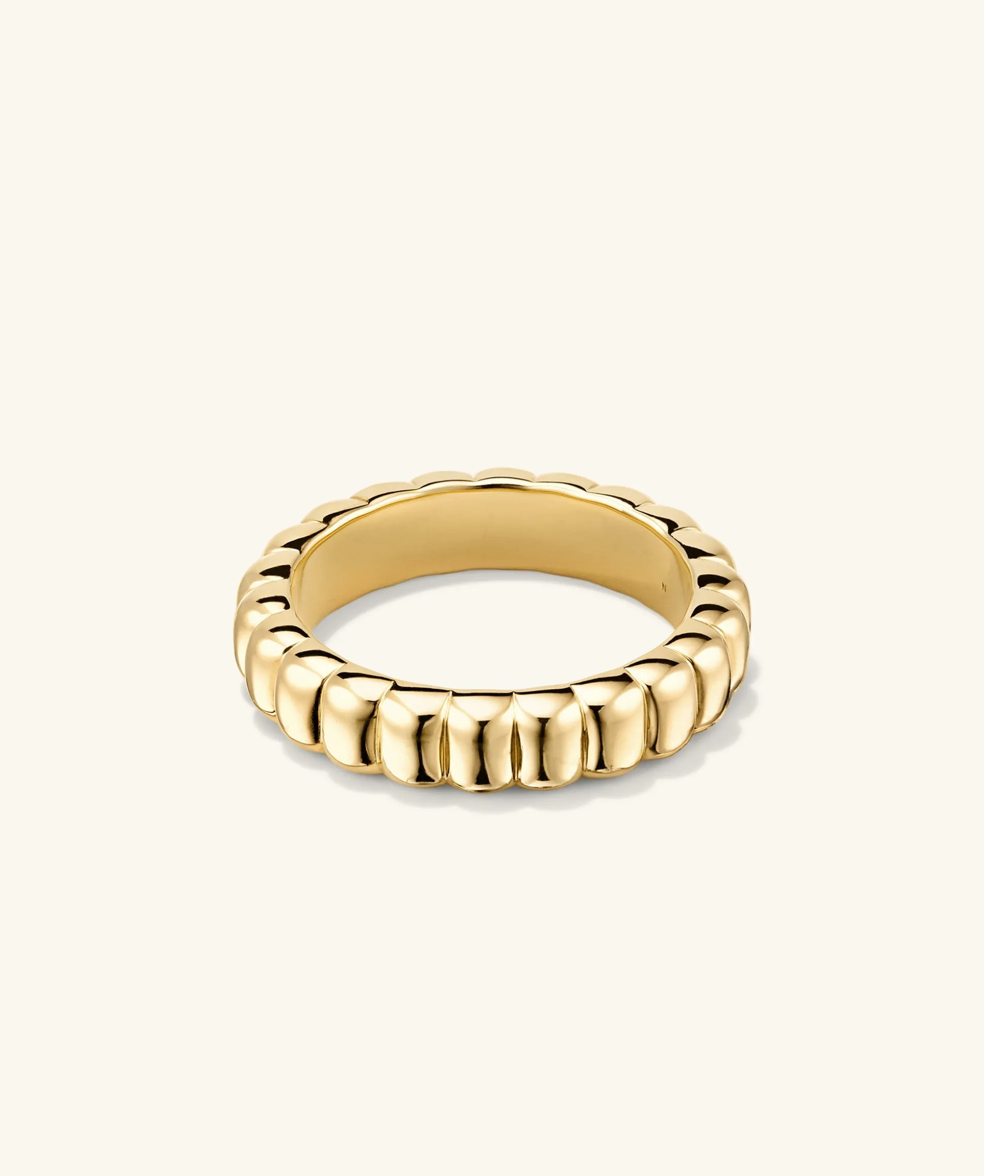 Mejuri Charlotte Slim Ring- Stackable Rings | Rings