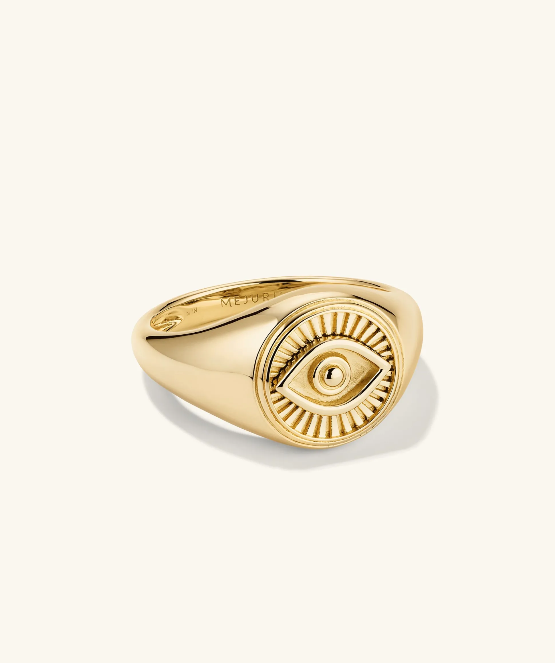 Mejuri Courage Signet Ring- Rings | Men's