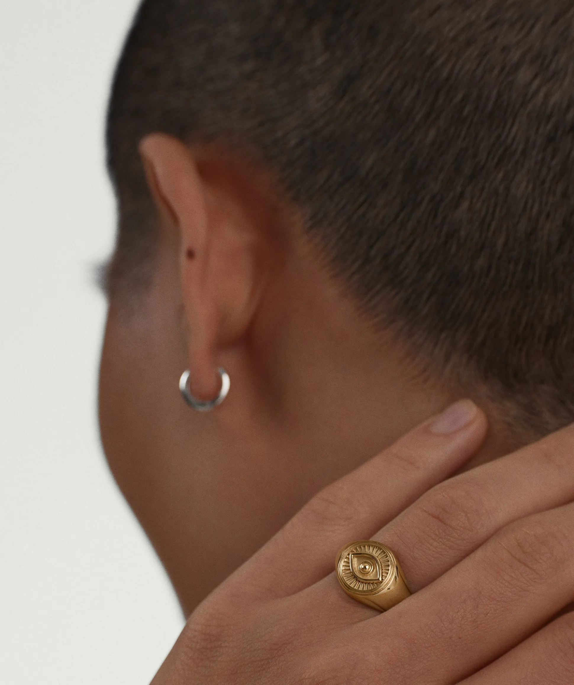 Mejuri Courage Signet Ring- Rings | Men's