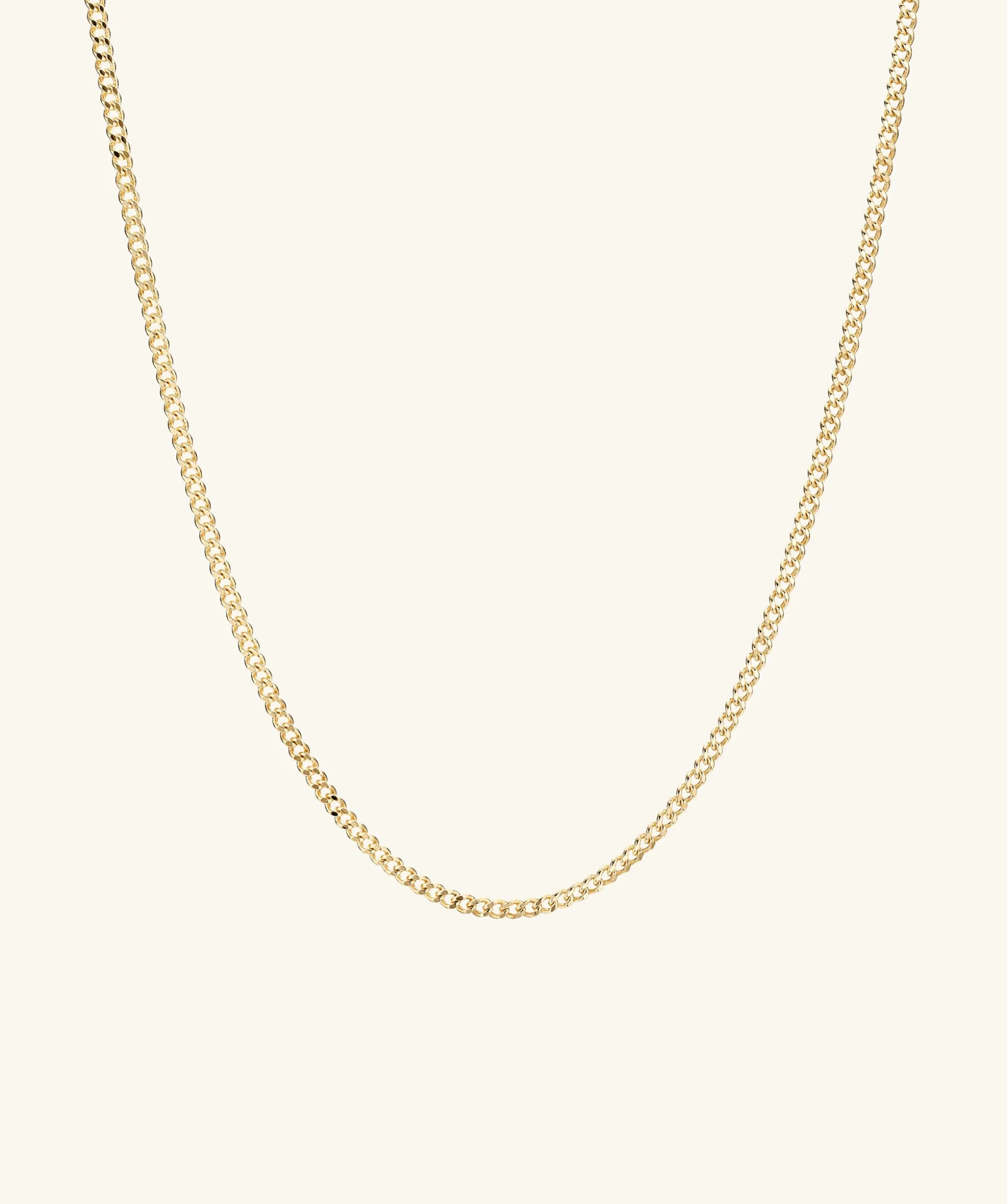 Mejuri Curb Chain Necklace- Chain Necklaces | Necklaces