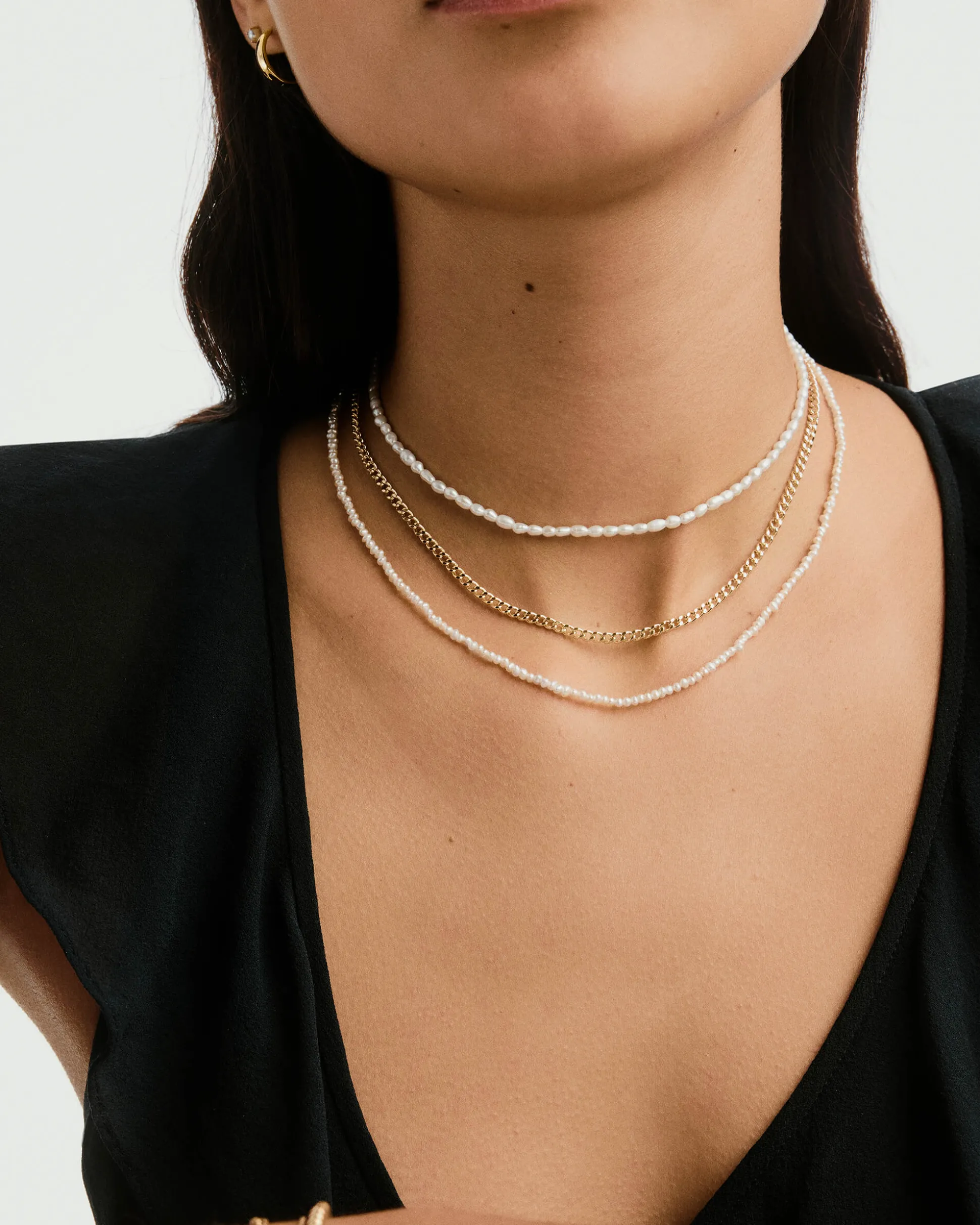 Mejuri Curb Chain Necklace- Chain Necklaces | Necklaces