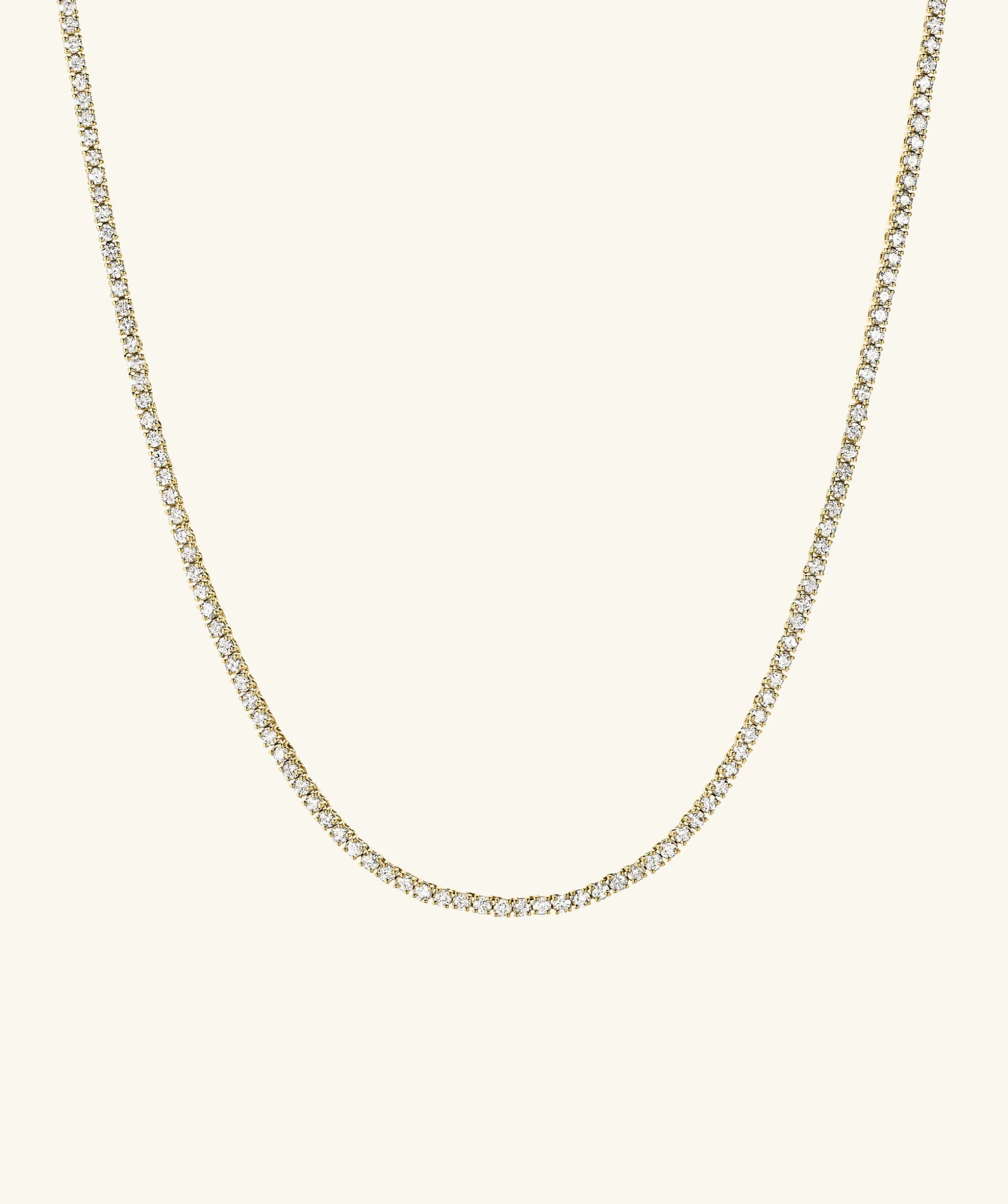 Mejuri Diamond Tennis Necklace 1.8mm- Tennis Necklaces | Necklaces