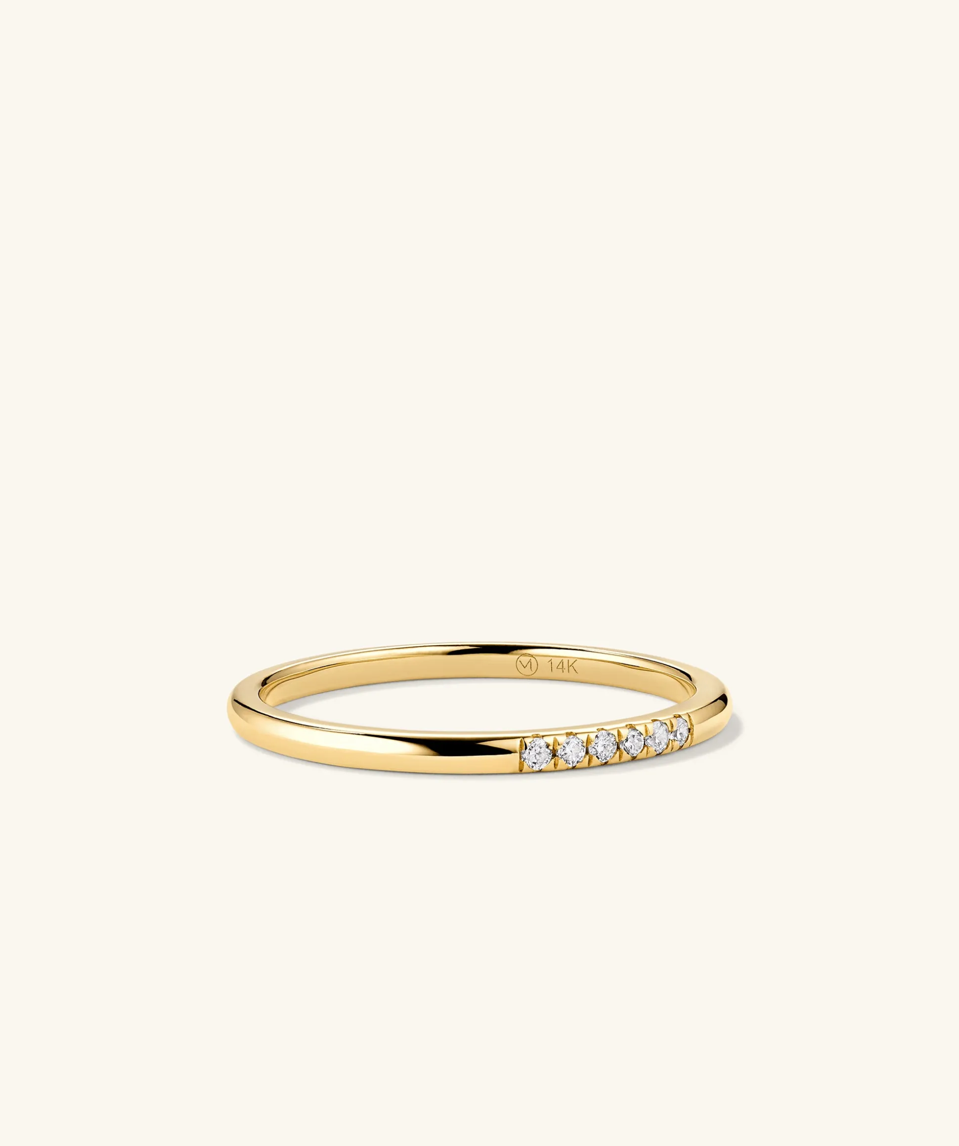 Mejuri Diamonds Line Ring- Stackable Rings | Rings