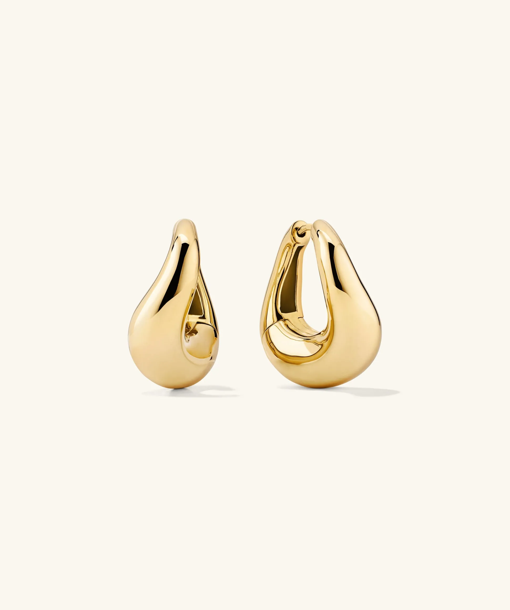 Mejuri Dôme Figure Hoops- Hoop Earrings | Earrings