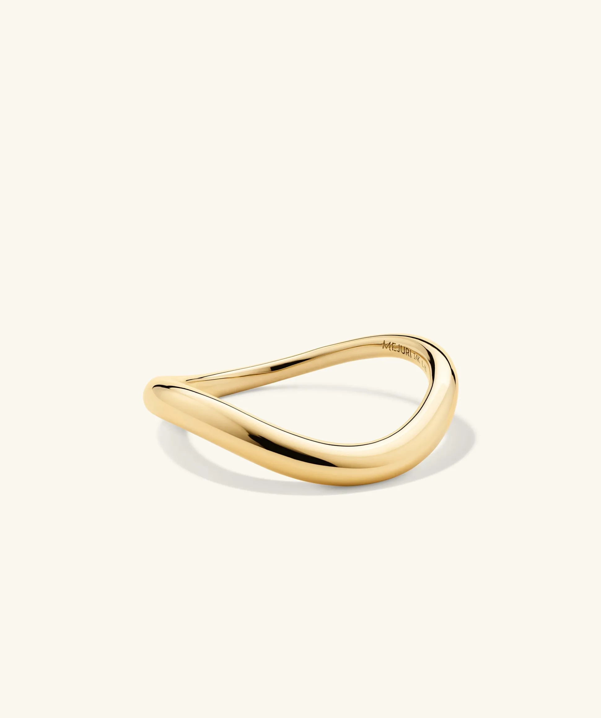 Mejuri Dôme Figure Slim Ring- Stackable Rings | Rings