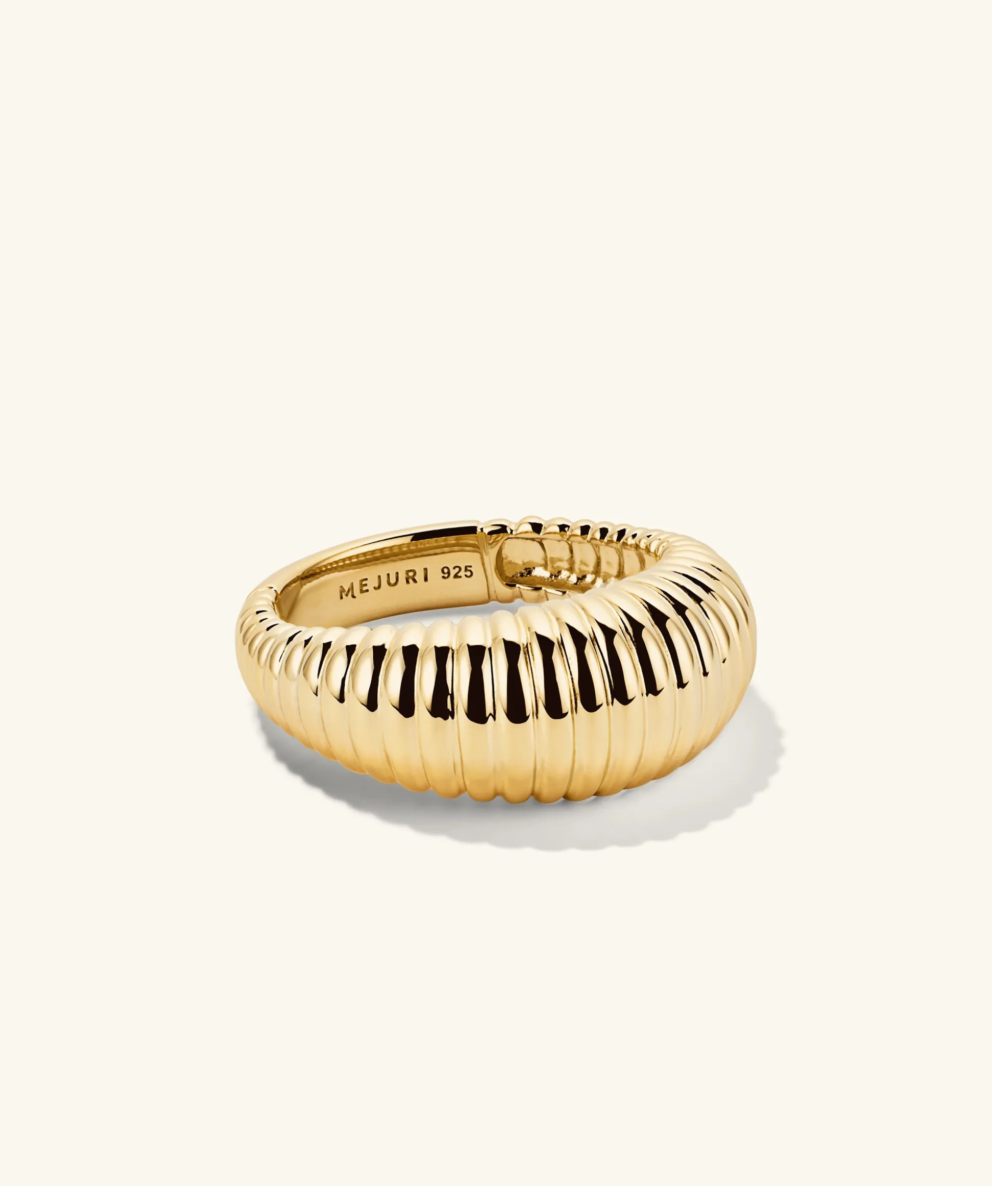 Mejuri Dôme Texture Ring- Statement Rings | Rings