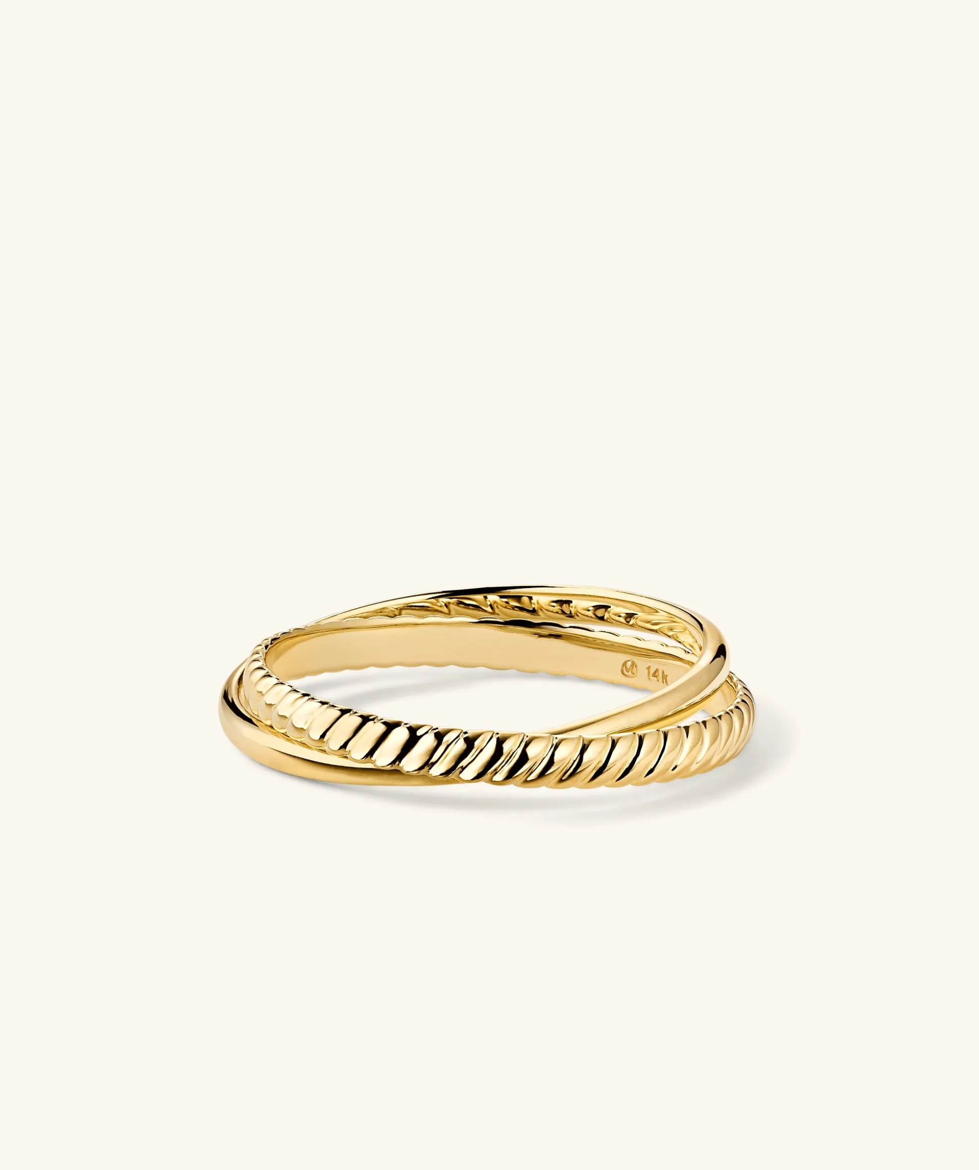 Mejuri Duo Ring- Stackable Rings | Rings