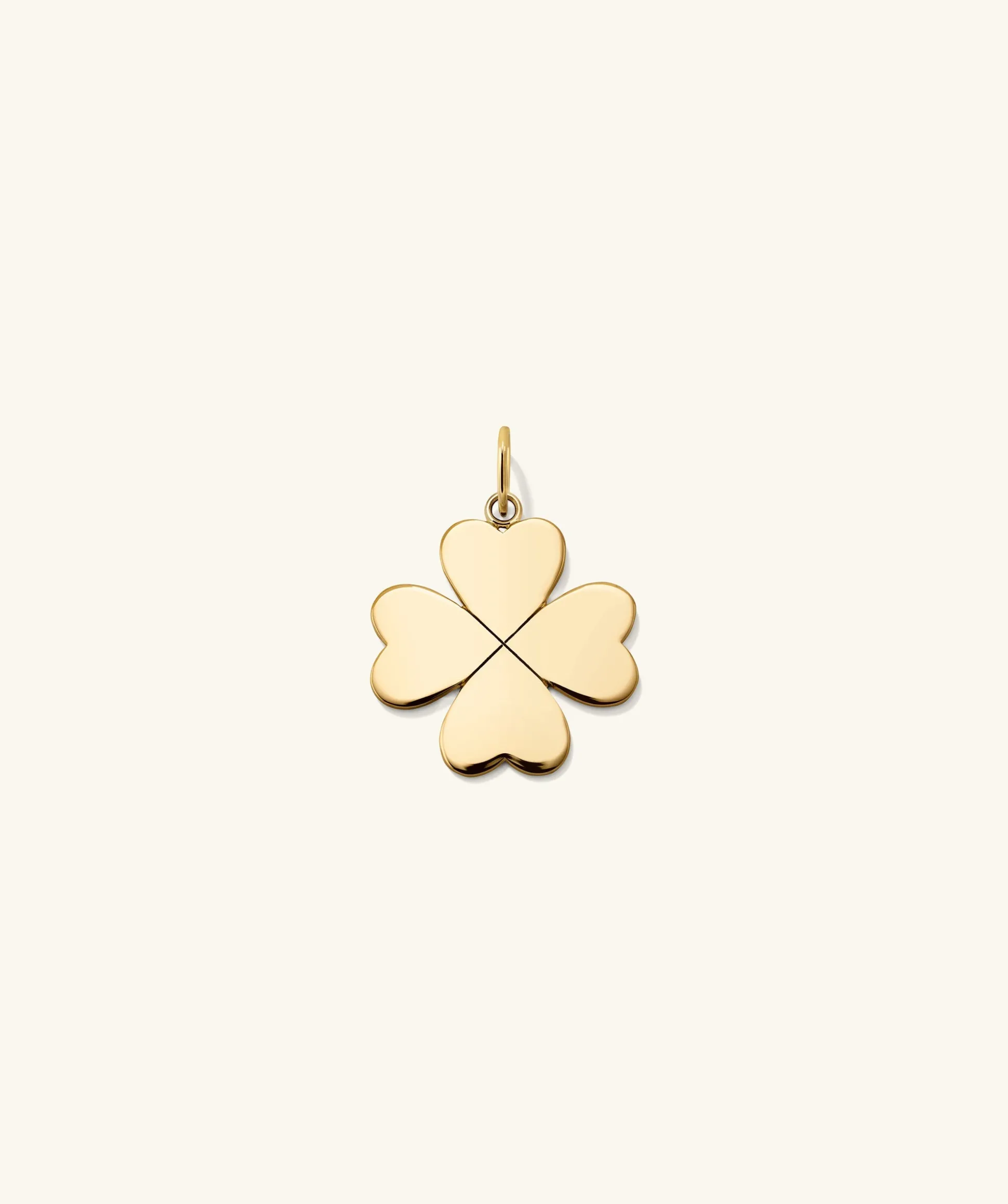 Mejuri Flat Clover Charm- Charms | Charms + Pendants