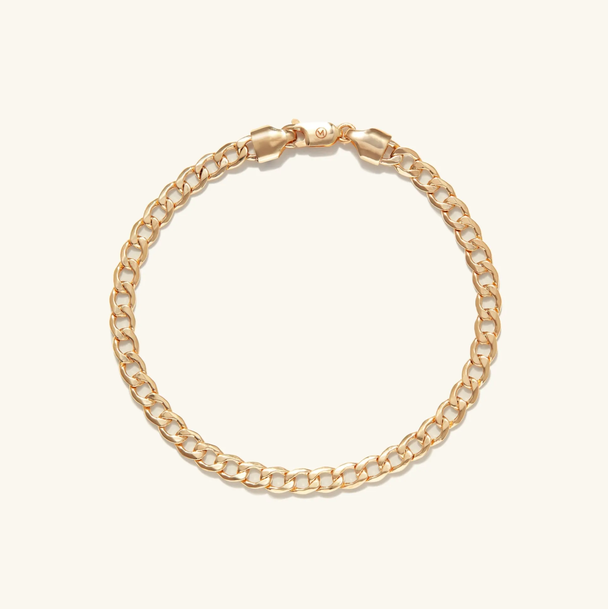 Mejuri Flat Curb Chain Bracelet- Bracelets | Men's