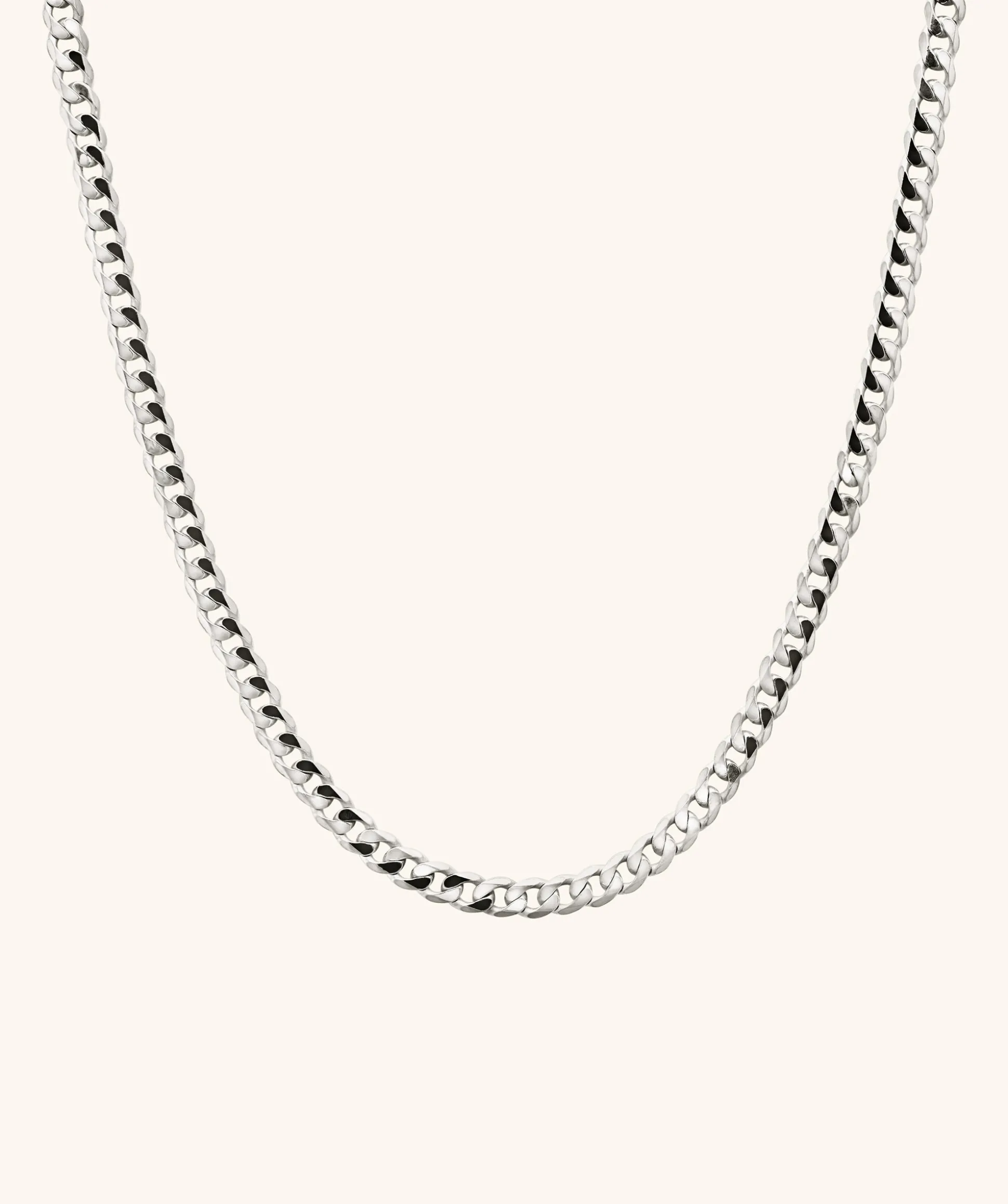 Mejuri Flat Curb Chain Necklace- Necklaces | Men's