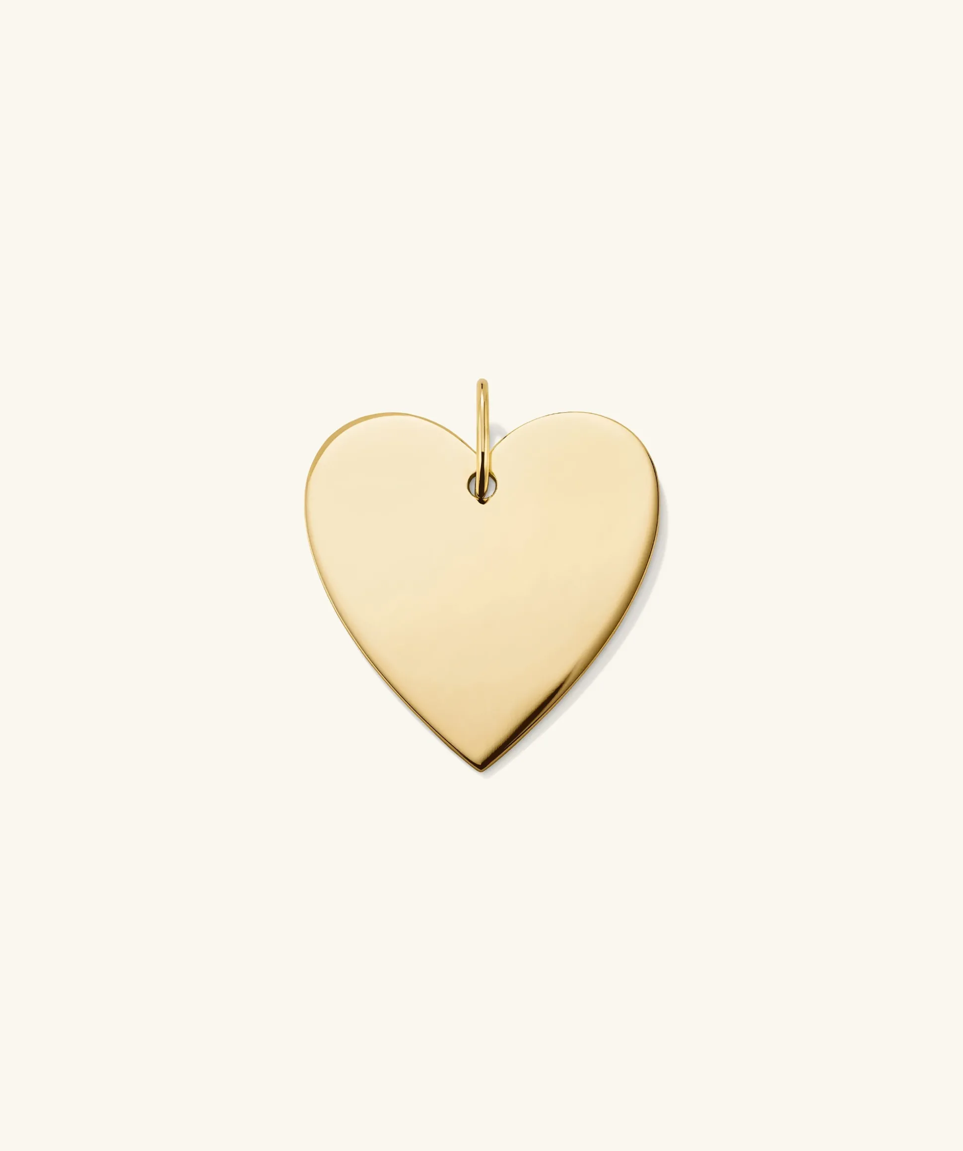 Mejuri Flat Heart Charm- Charms | Charms + Pendants