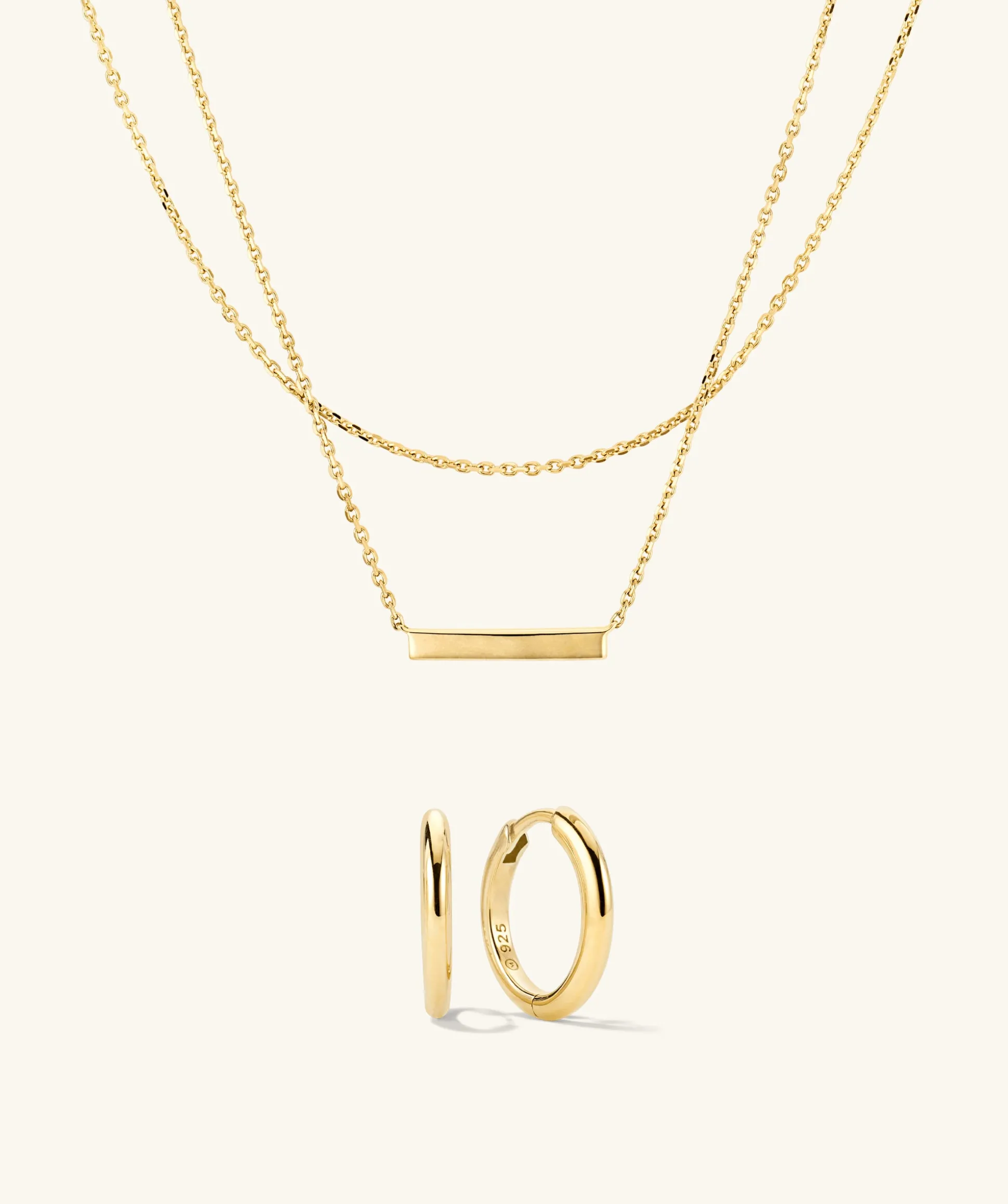 Mejuri Good as Gold Bundle- Necklaces