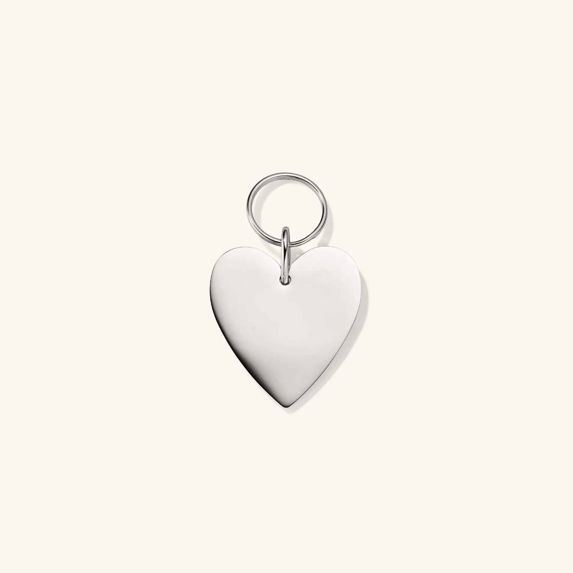 Mejuri Heart Pet Tag- Lifestyle