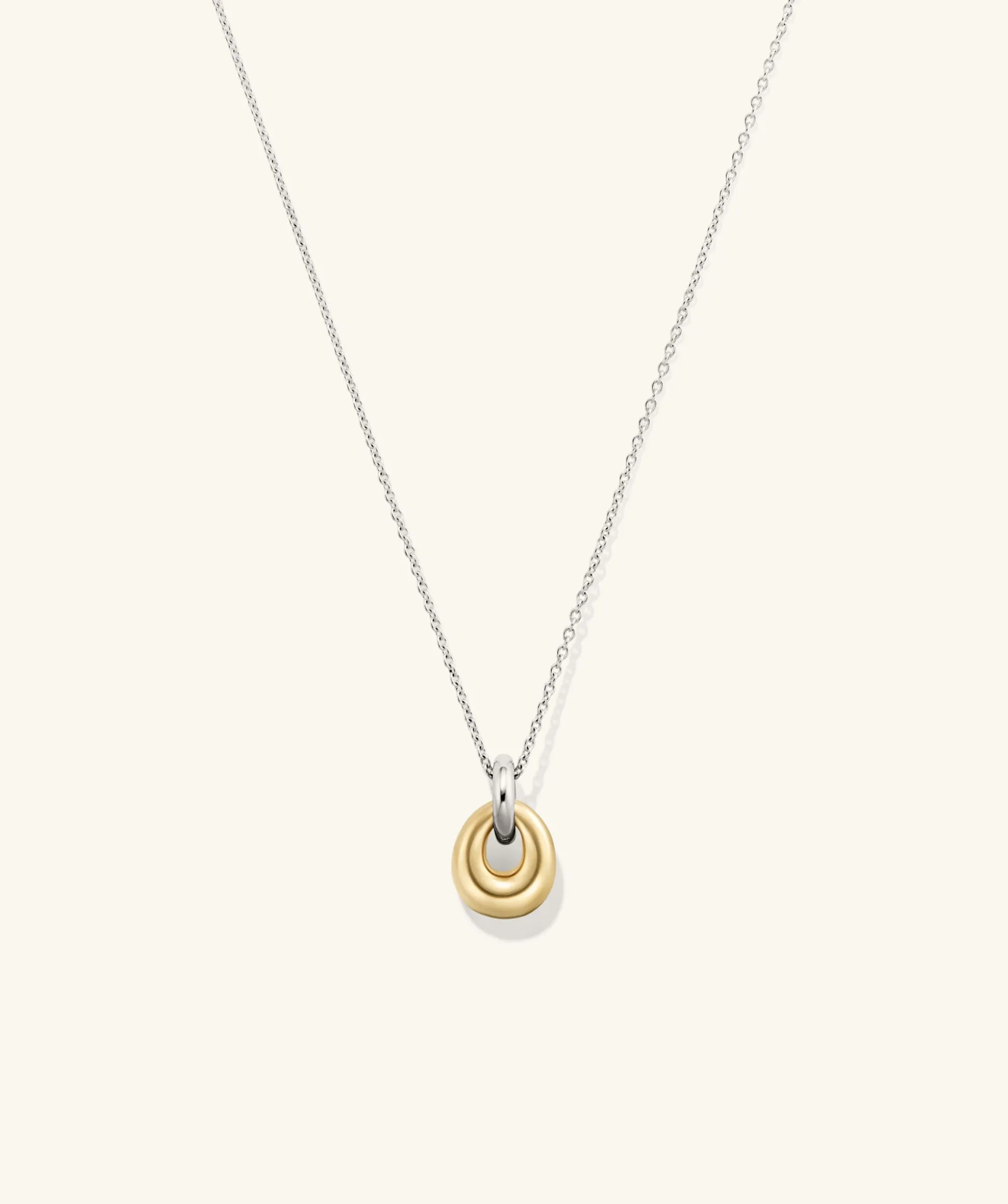 Mejuri Jojo Loop Pendant Necklace- Pendant Necklaces | Necklaces