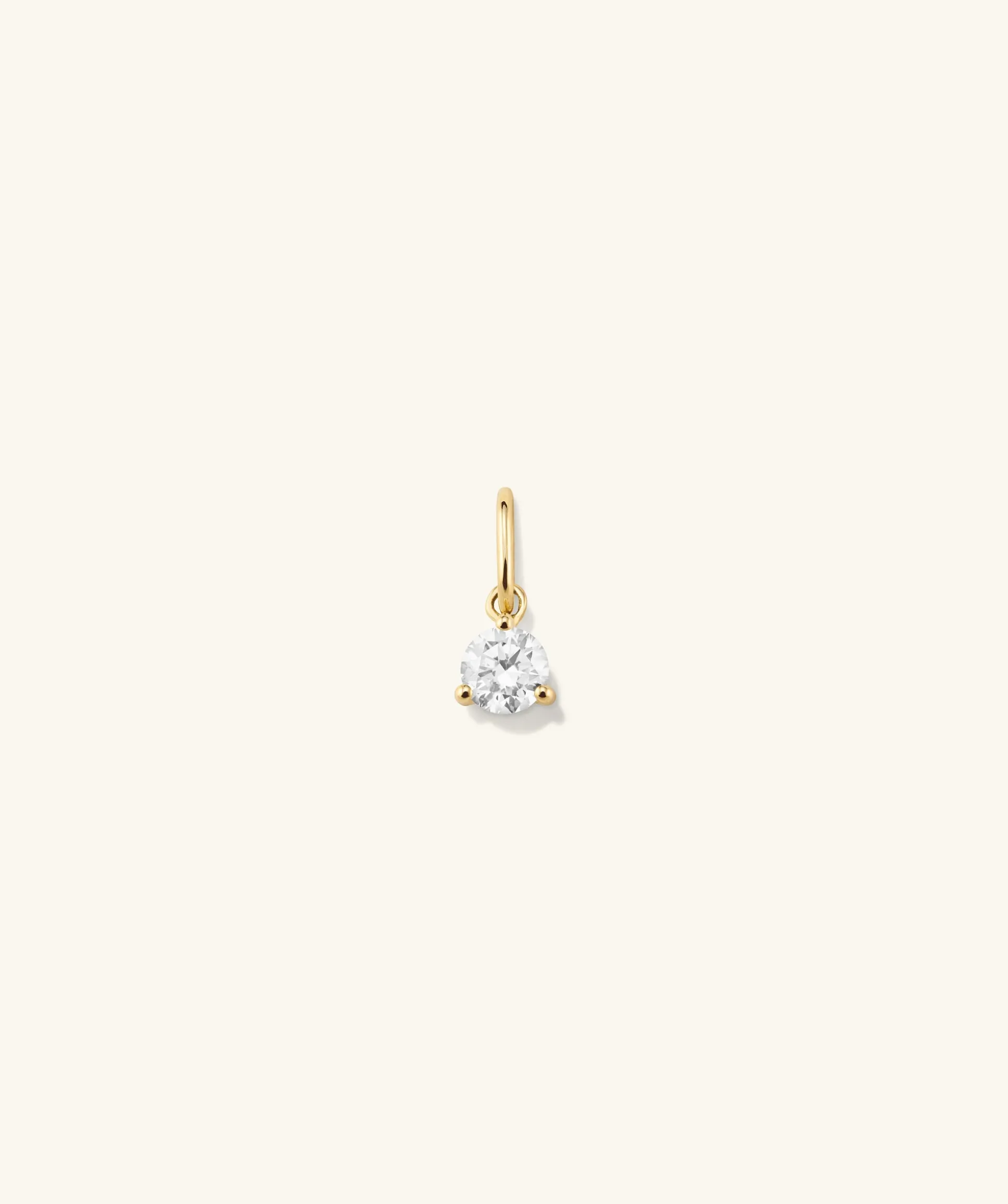 Mejuri Lab Grown Diamond Round Pendant- Charms | Charms + Pendants