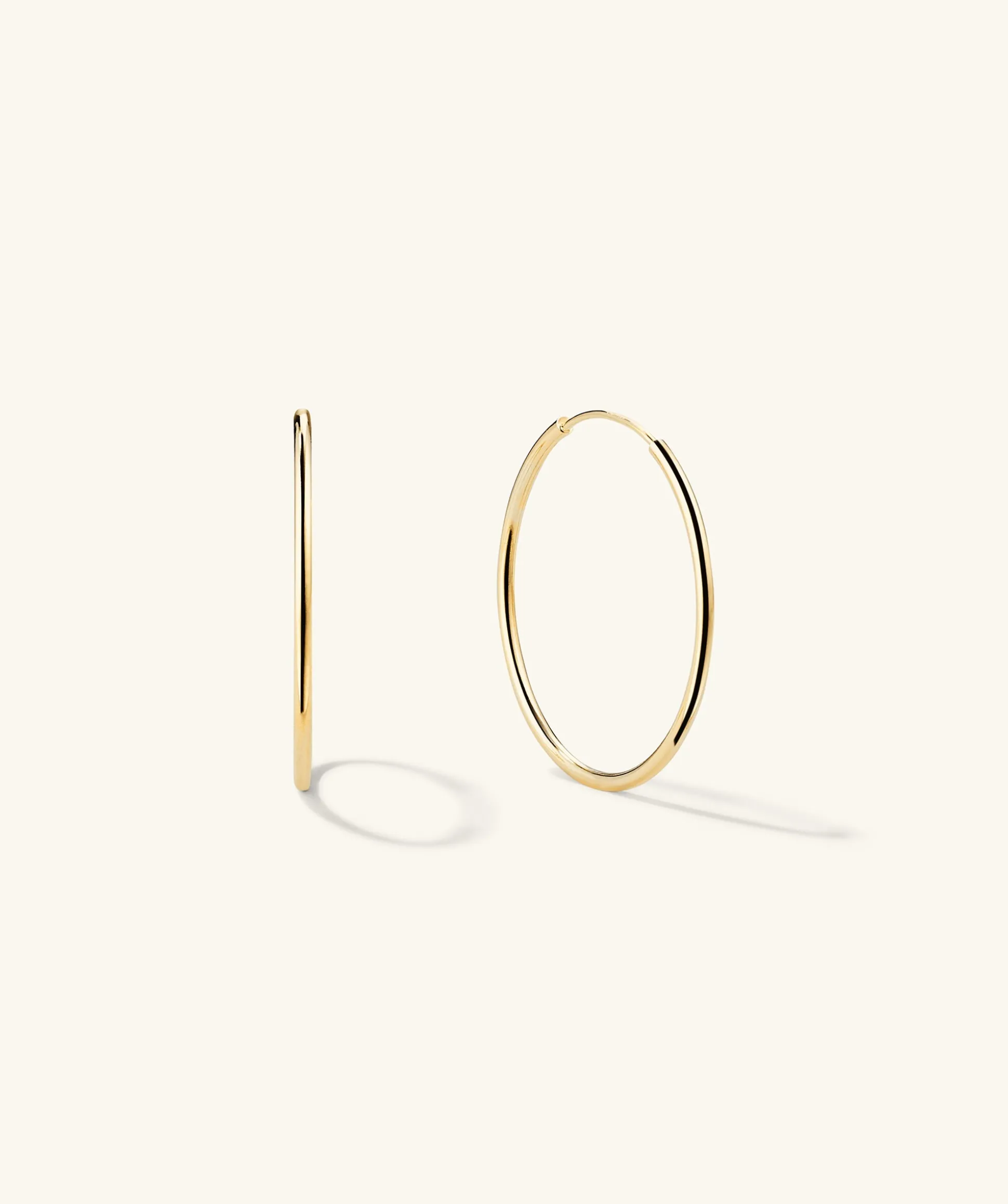 Mejuri Large Hoops- Hoop Earrings | Earrings