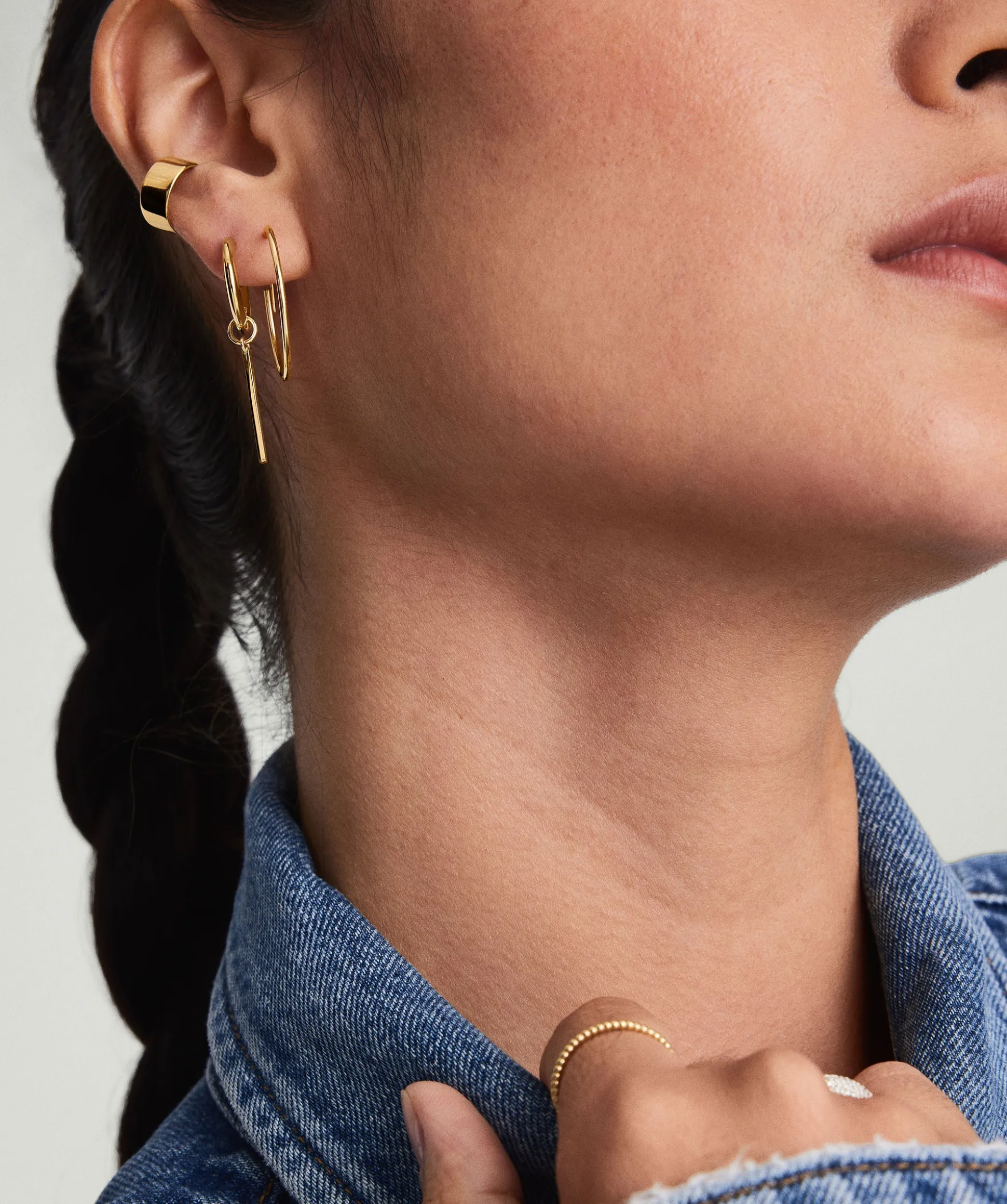 Mejuri Large Hoops- Hoop Earrings | Earrings