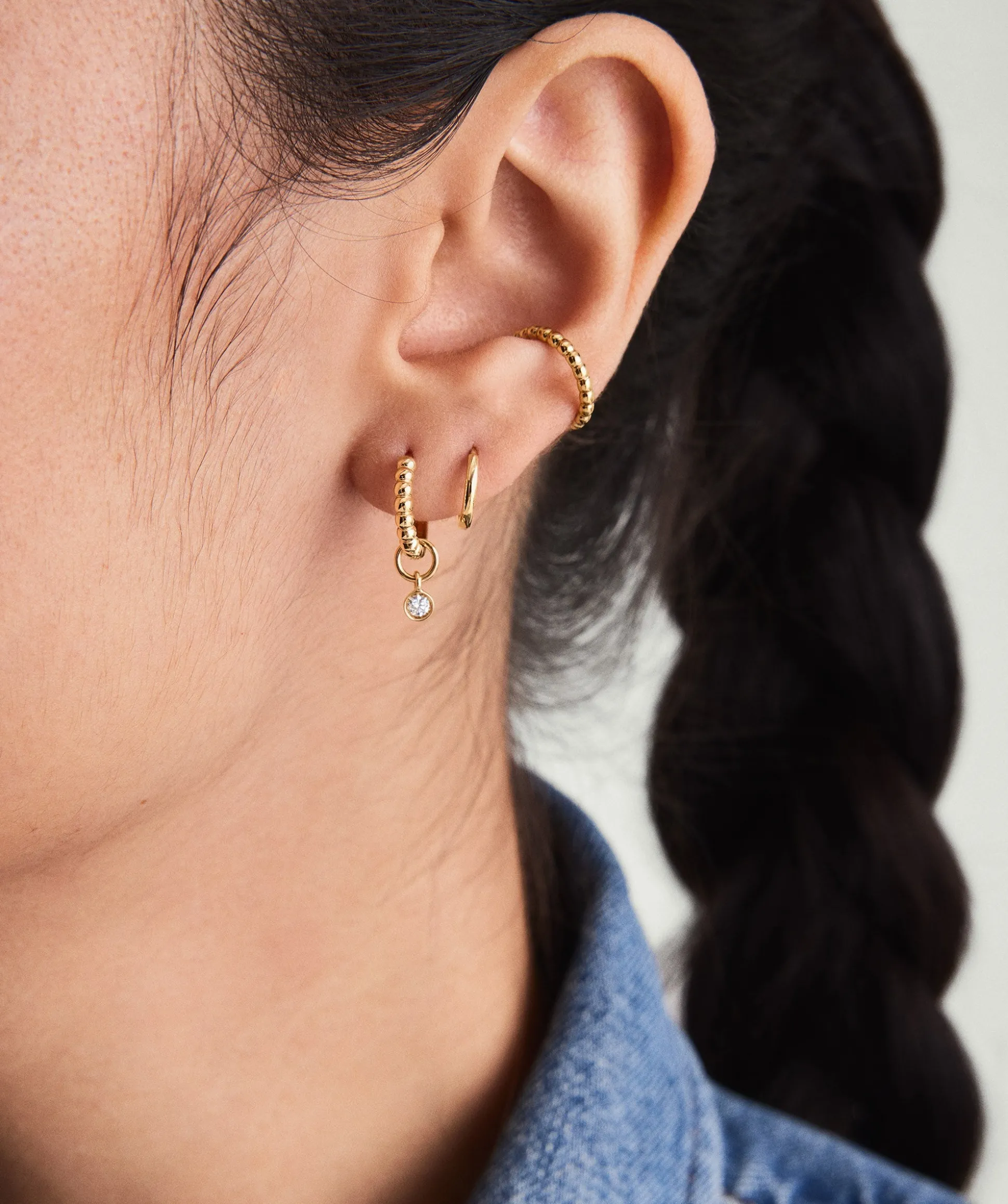 Mejuri Mini Hoop- Hoop Earrings | Single Earrings