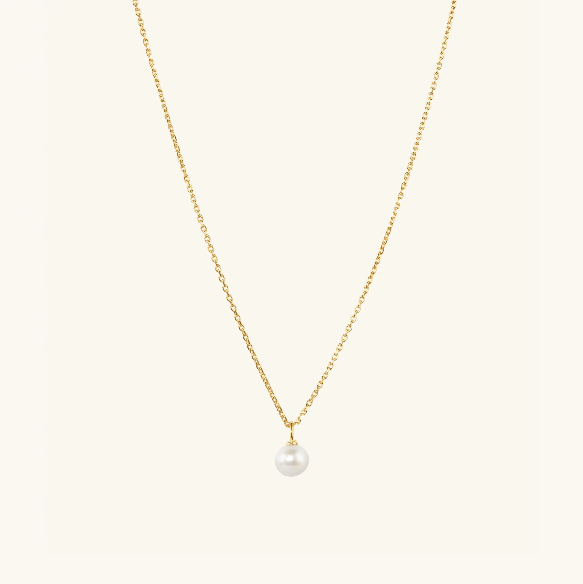 Mejuri Mini Pearl Pendant Necklace- Pendant Necklaces | Necklaces