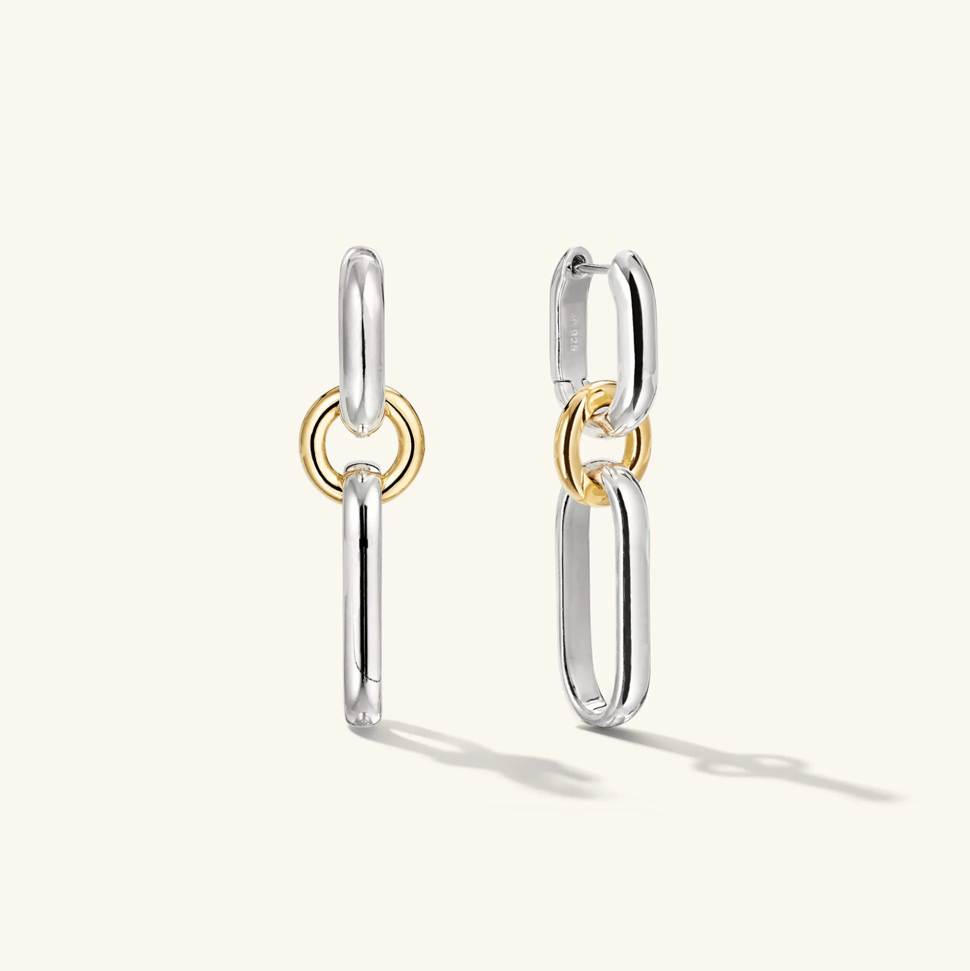 Mejuri Mixed Convertible Link Earrings- Drop Earrings | Earrings