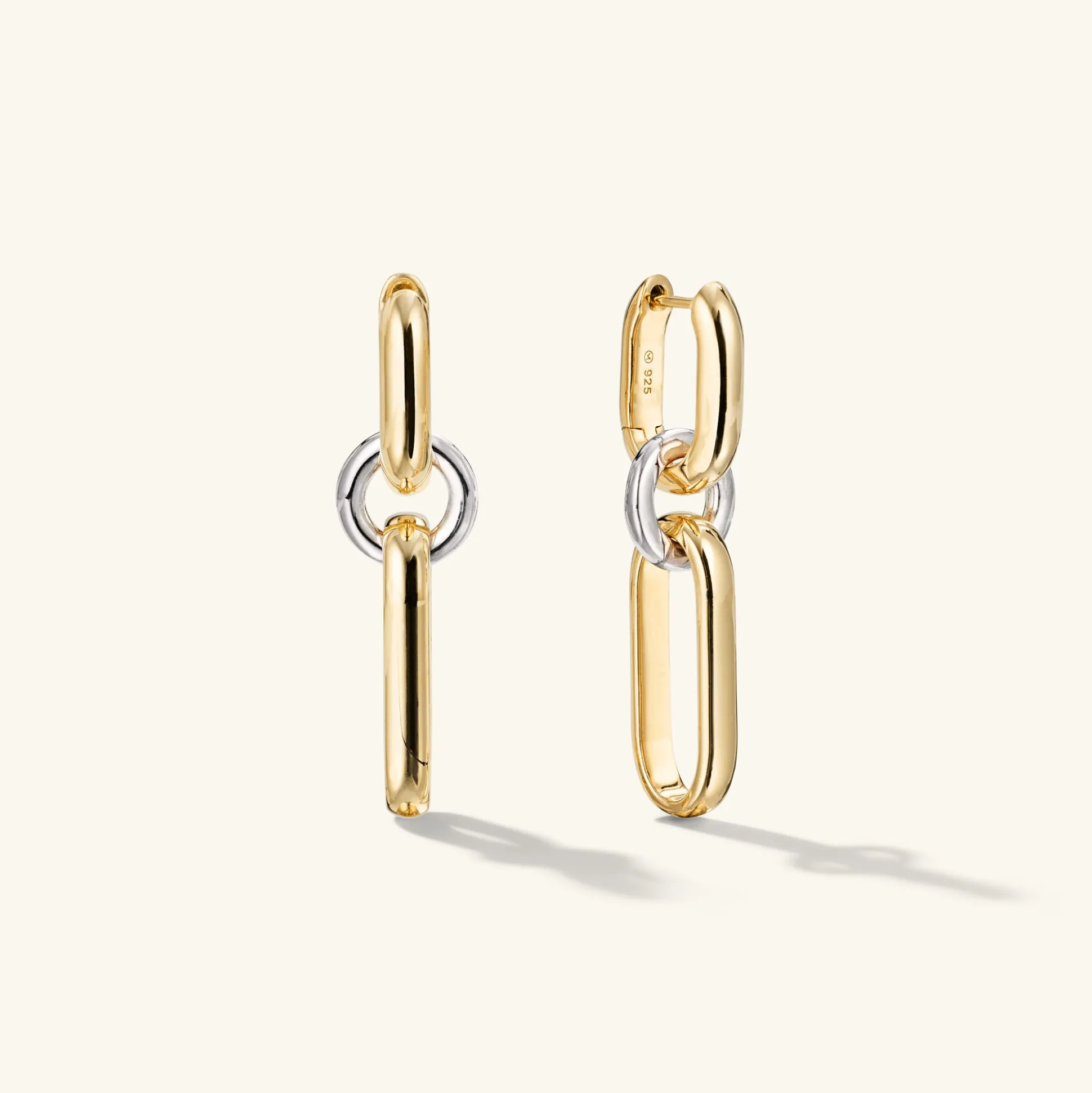 Mejuri Mixed Convertible Link Earrings- Drop Earrings | Earrings