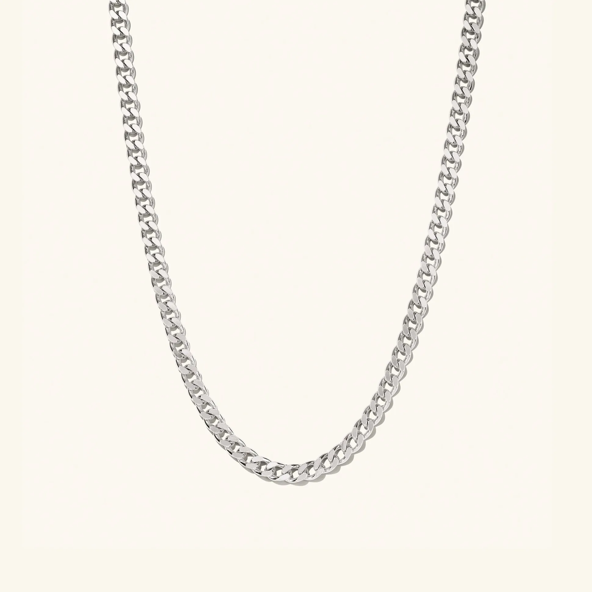 Mejuri 5mm Curb Chain Necklace- Chain Necklaces | Necklaces