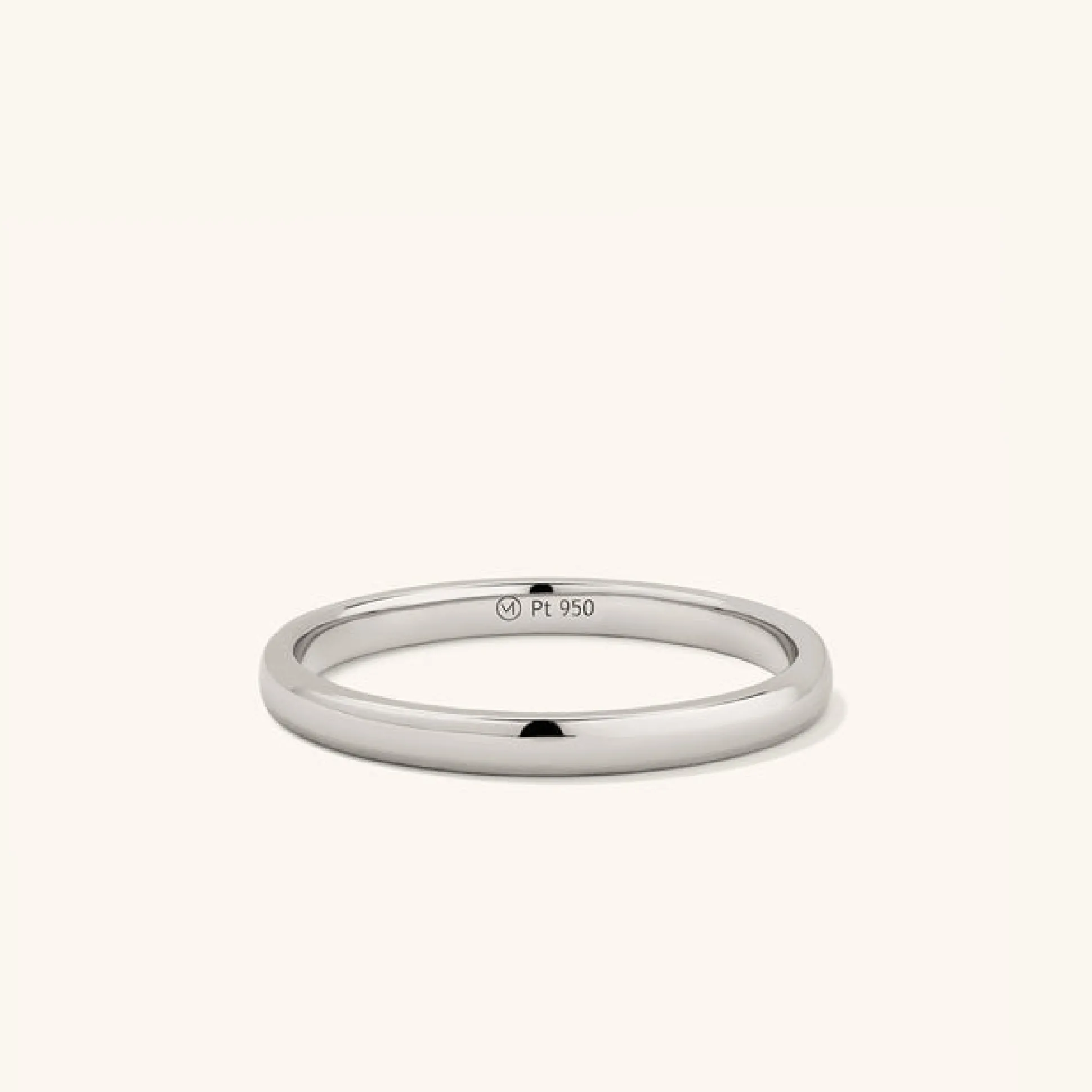 Mejuri 2mm Curve Band- Wedding Bands | Rings