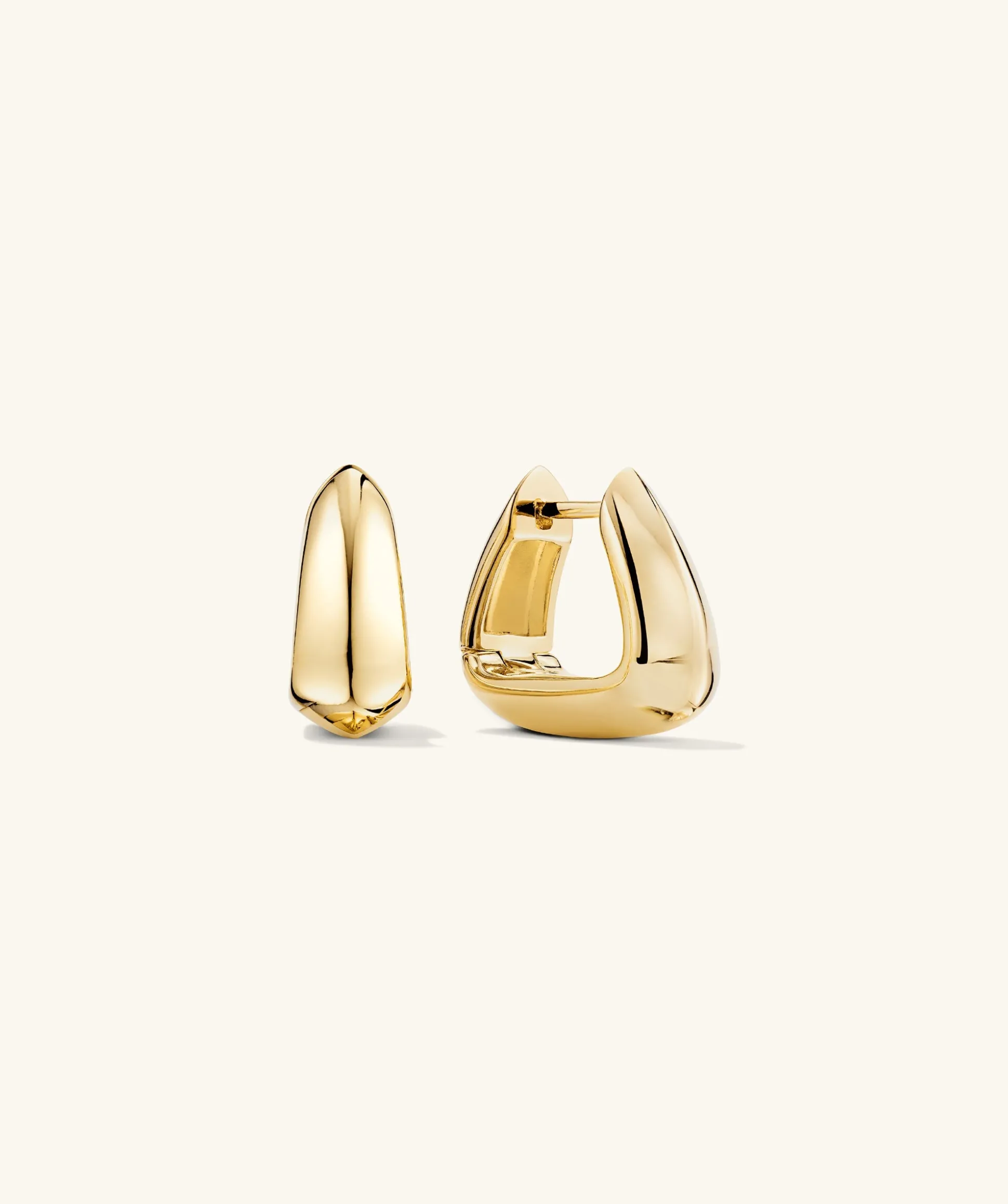 Mejuri Patra Medium Hoops- Hoop Earrings | Earrings