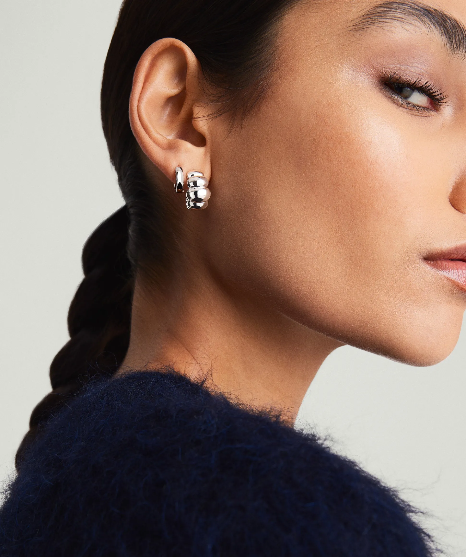 Mejuri Puffy Charlotte Hoops- Hoop Earrings | Earrings