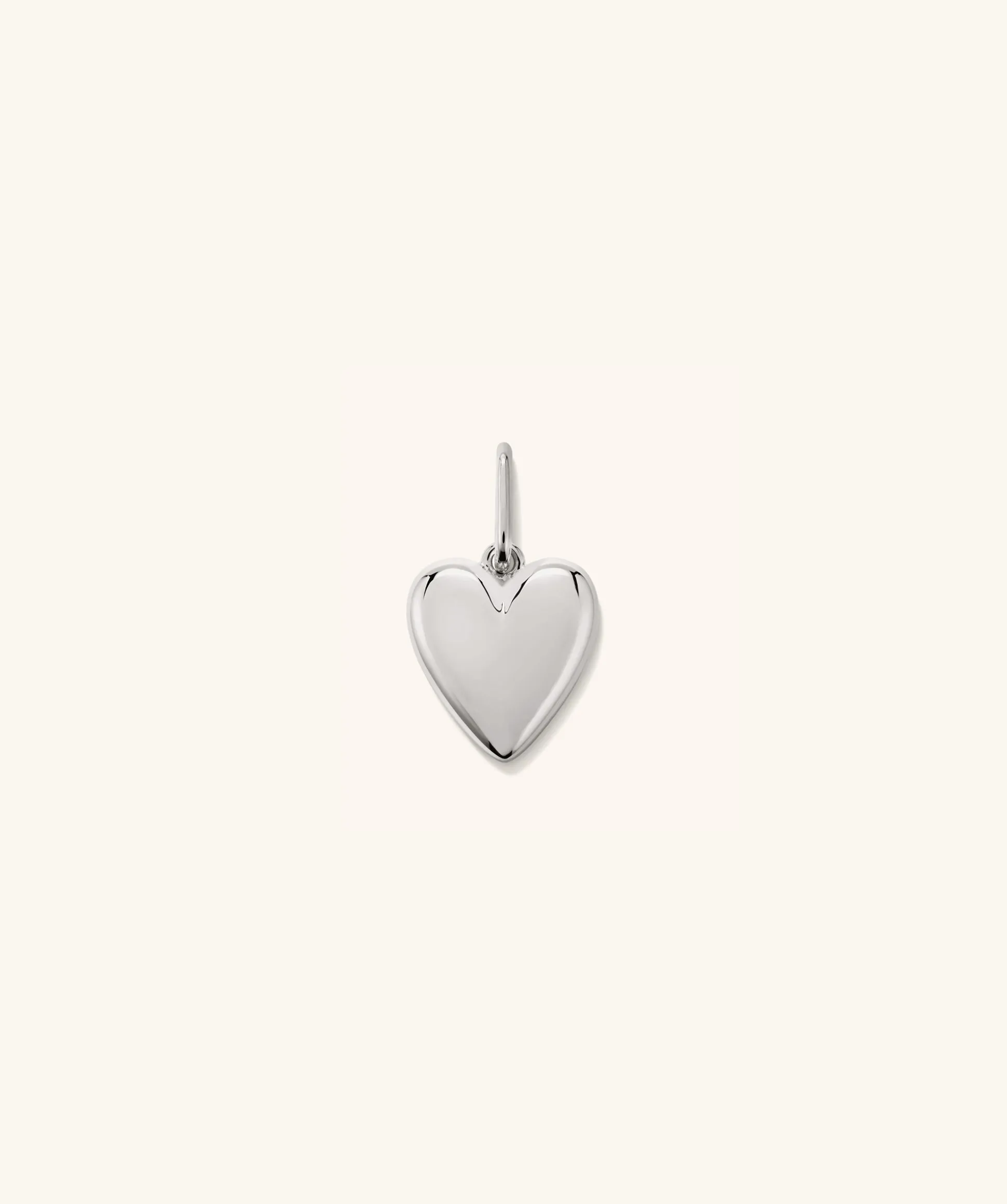 Mejuri Puffy Heart Charm- Charms | Charms + Pendants