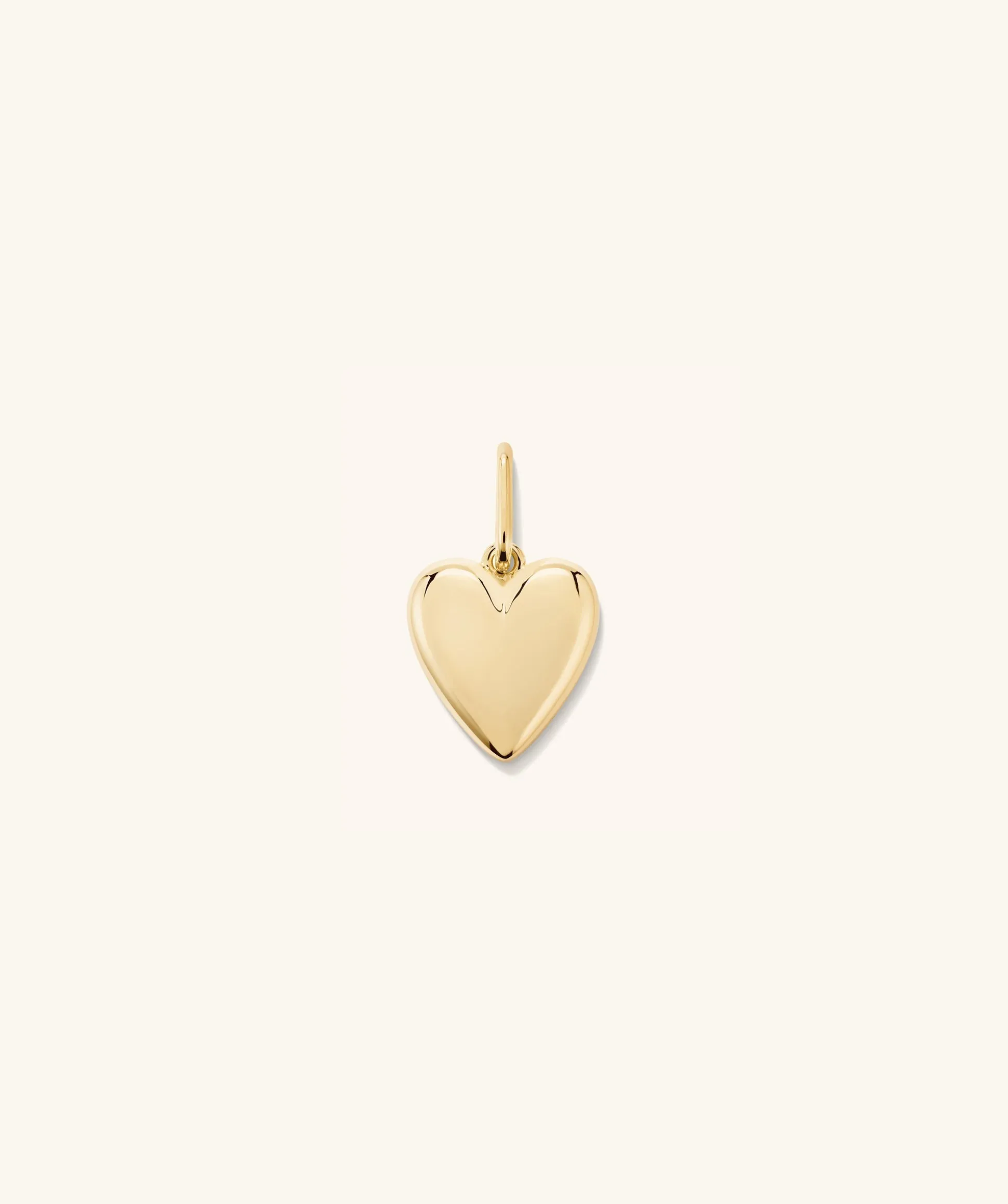 Mejuri Puffy Heart Charm- Charms | Charms + Pendants