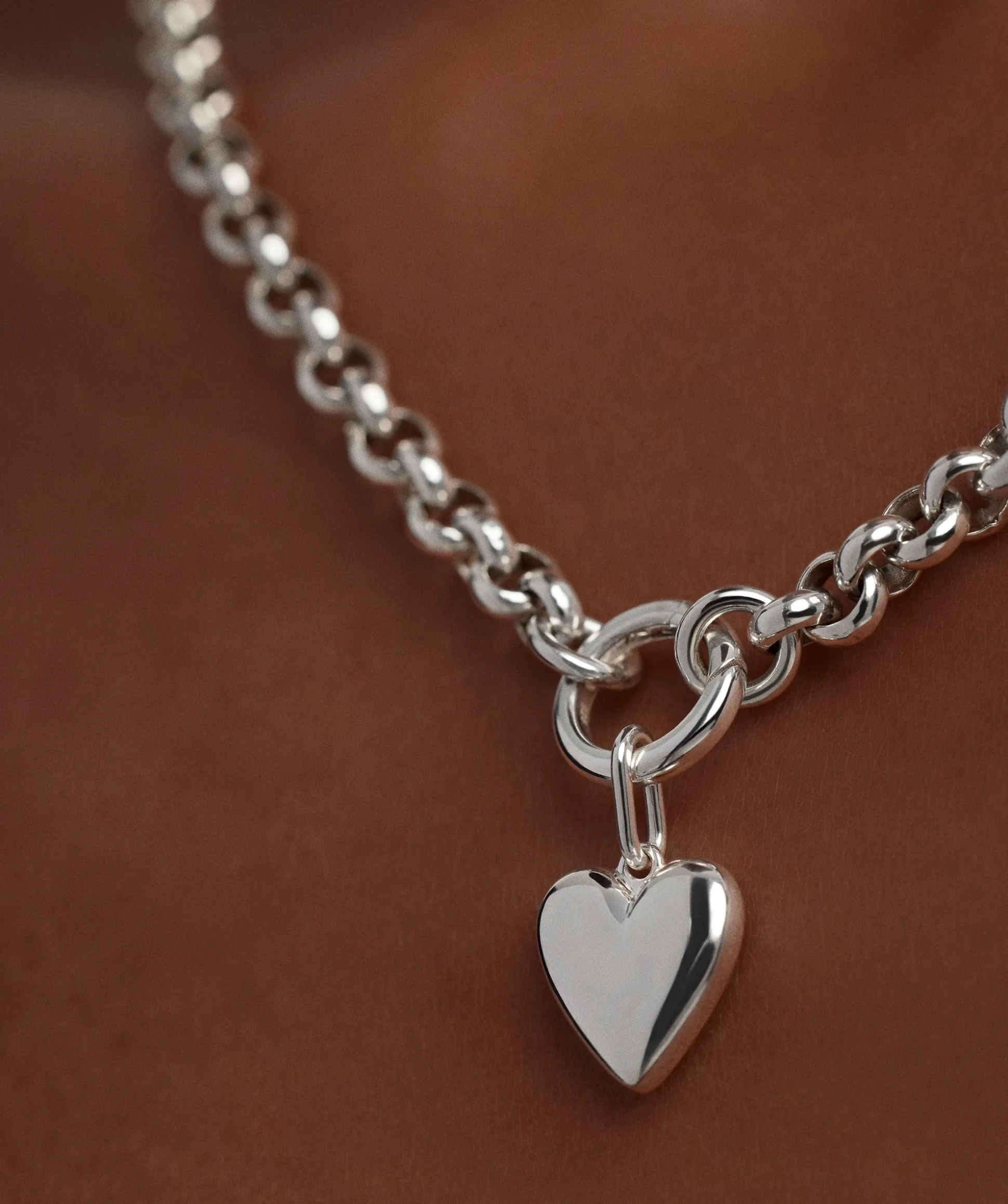 Mejuri Puffy Heart Charm- Charms | Charms + Pendants