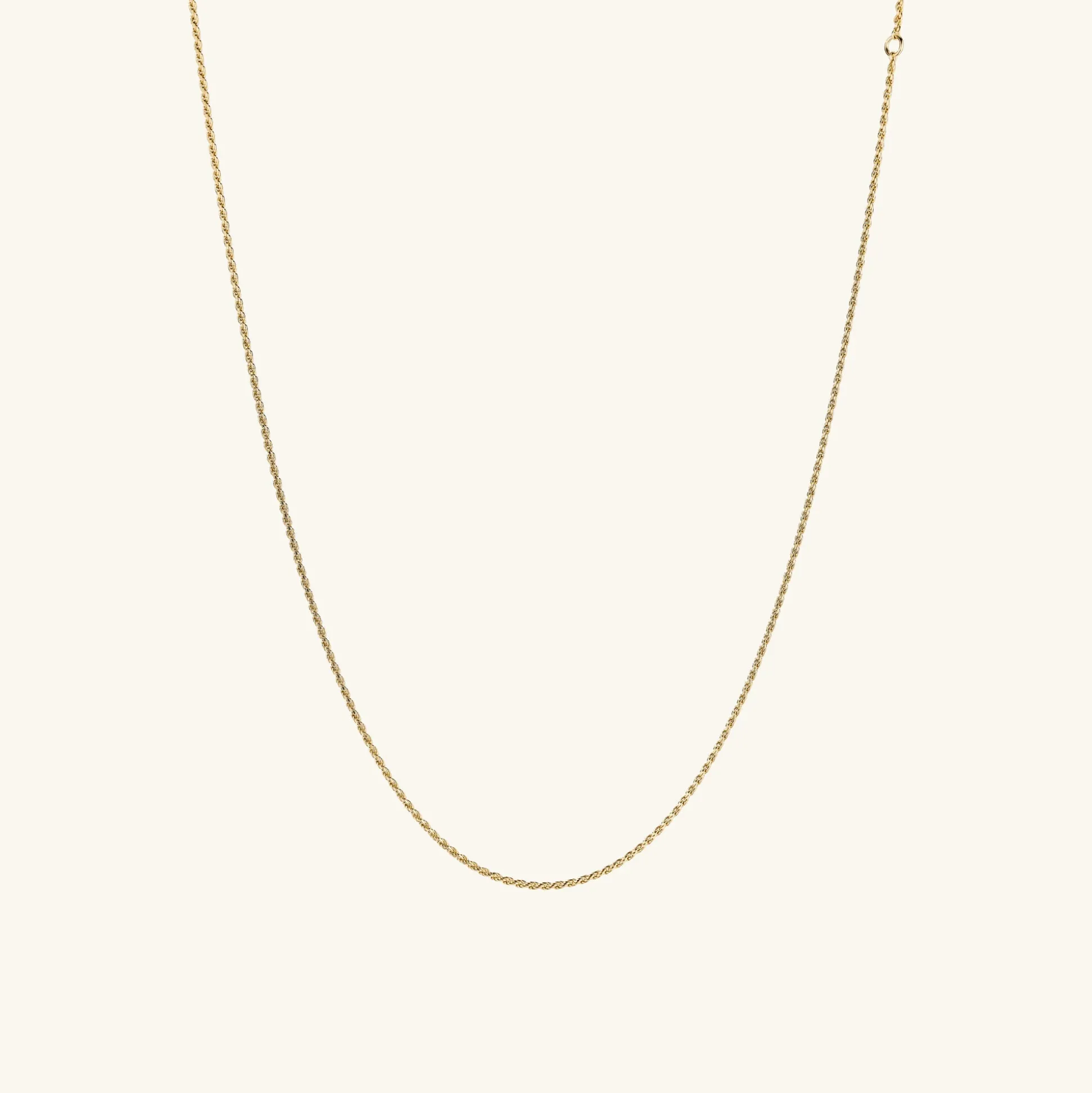 Mejuri Rope Chain Necklace- Chain Necklaces | Necklaces