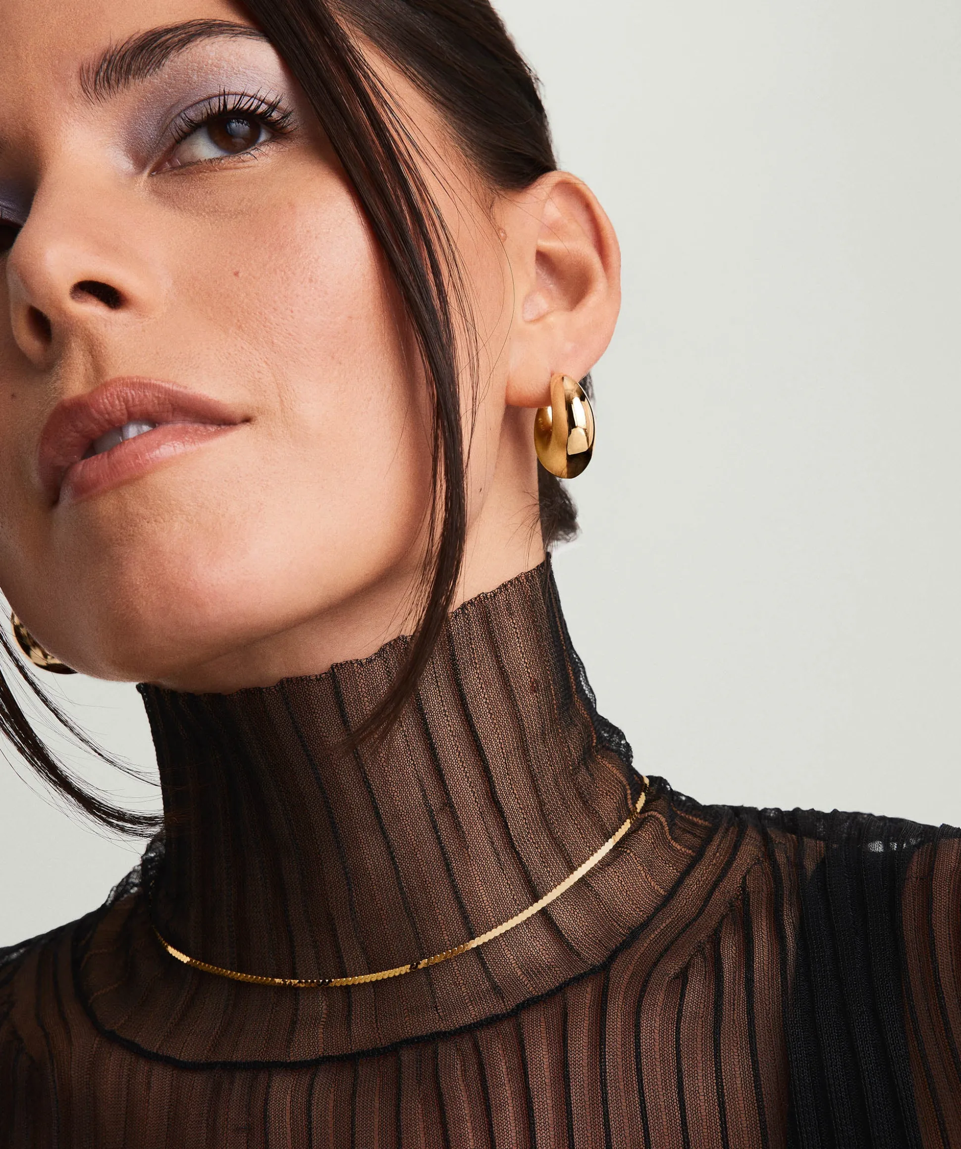 Mejuri Sculptural Hoops- Hoop Earrings | Earrings