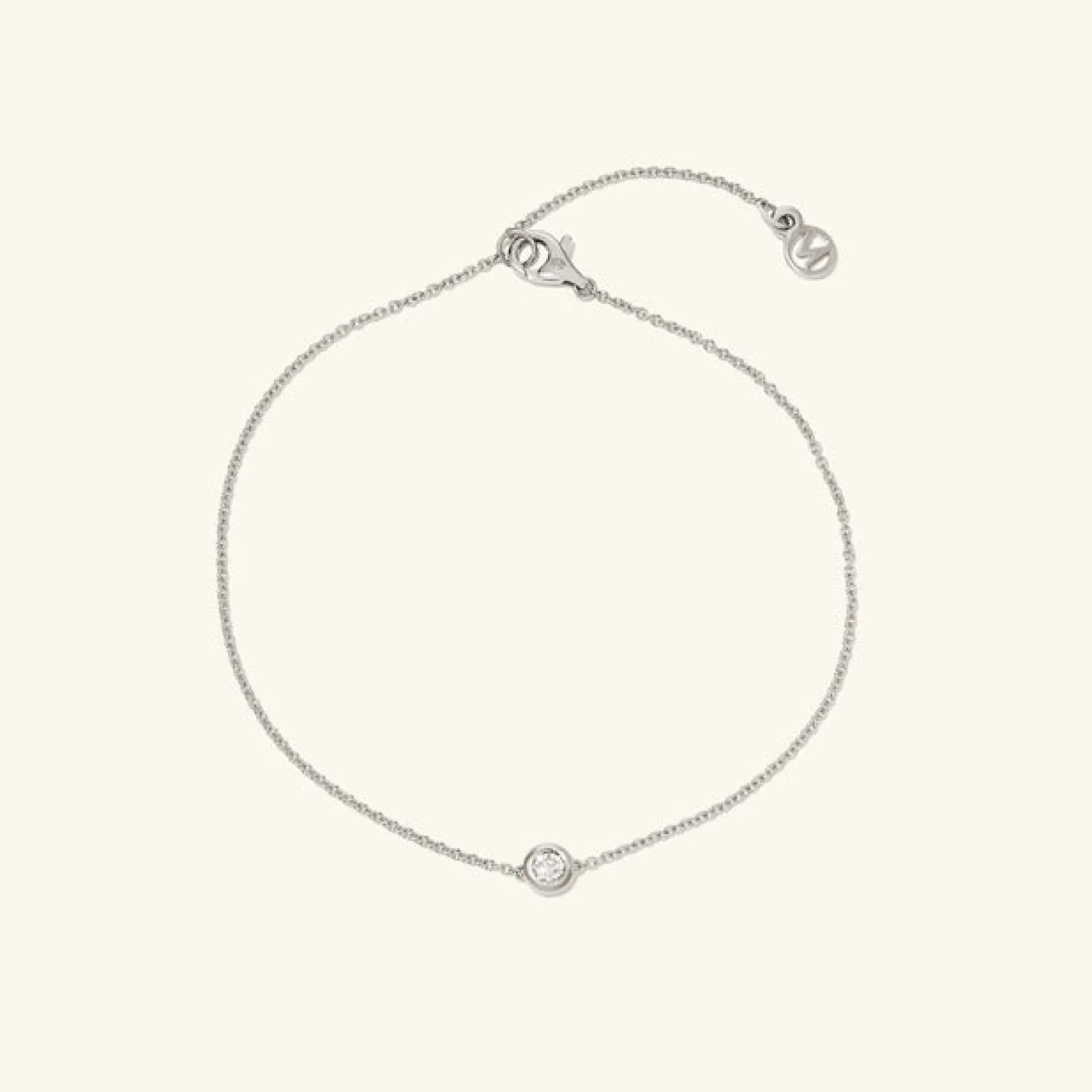 Mejuri Solo Diamond Bracelet- Bracelets