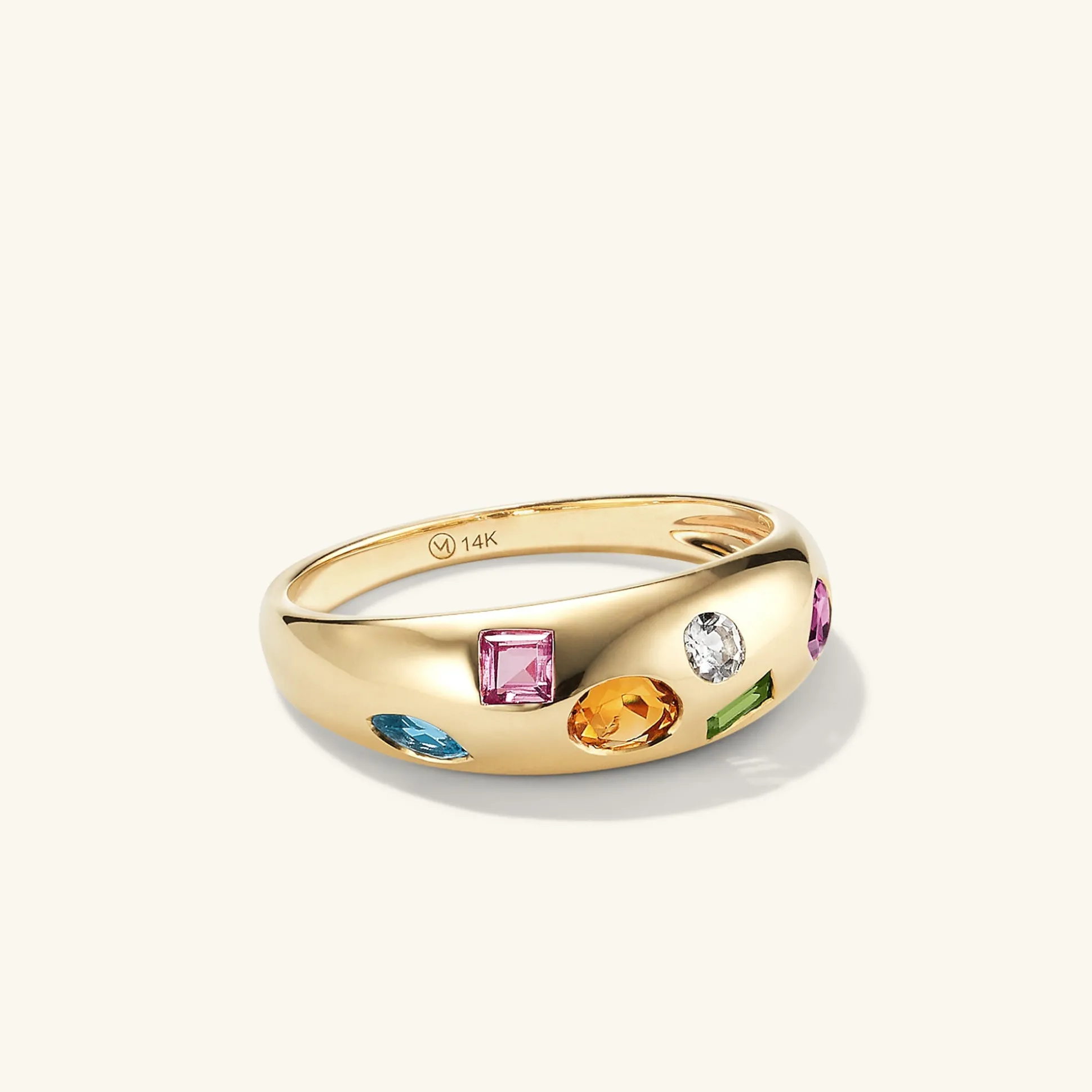 Mejuri Toronto Mosaic Dôme Ring- Statement Rings | Rings