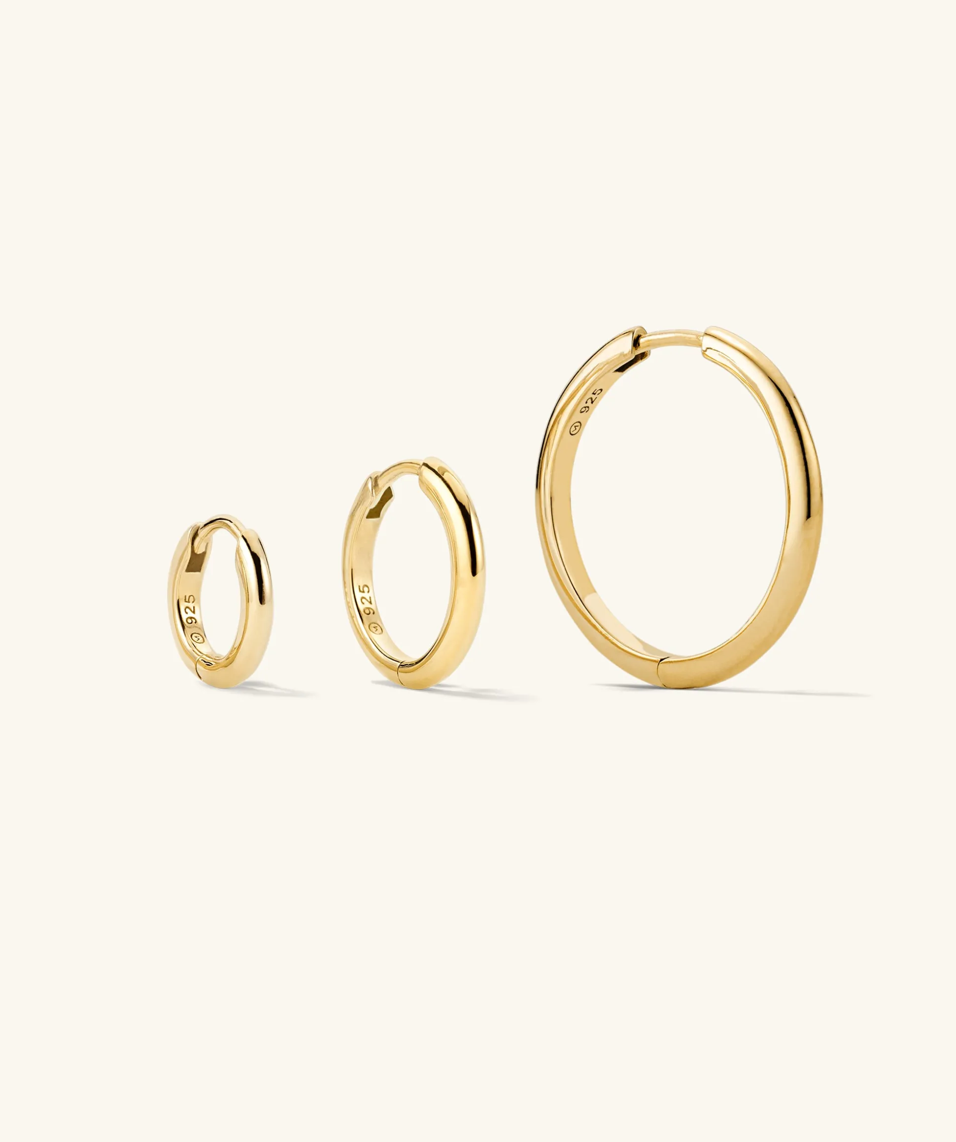 Mejuri Tube Hoops Bundle- Hoop Earrings | Earrings